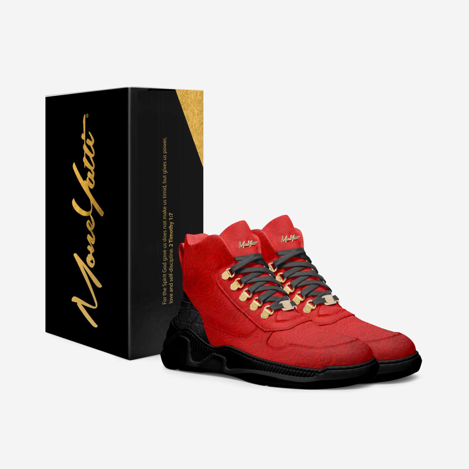 Moneyatti TrapV5 custom made in Italy shoes by Moneyatti Brand | Box view