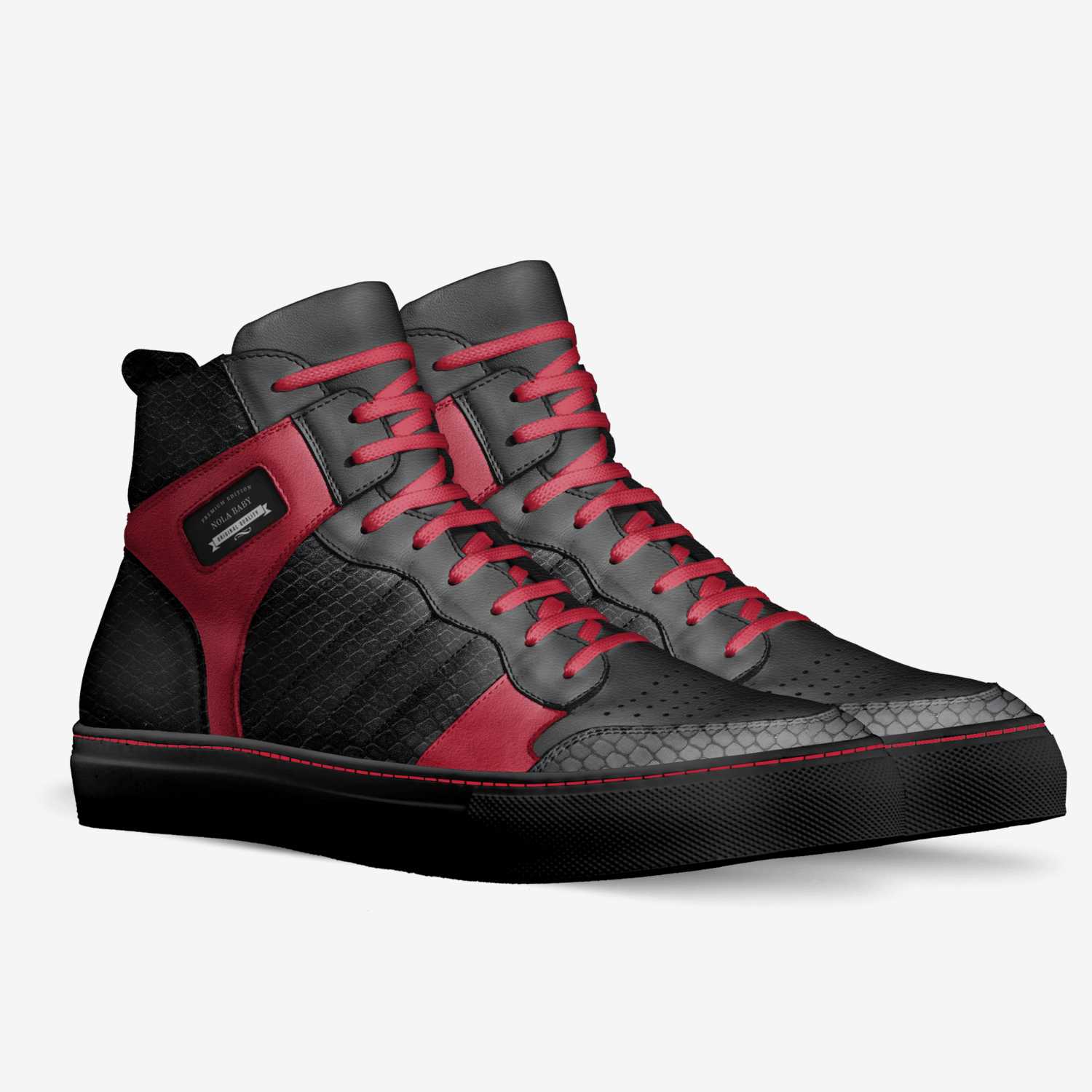 Nola Baby custom made in Italy shoes by George Bobb Jr. | Double view