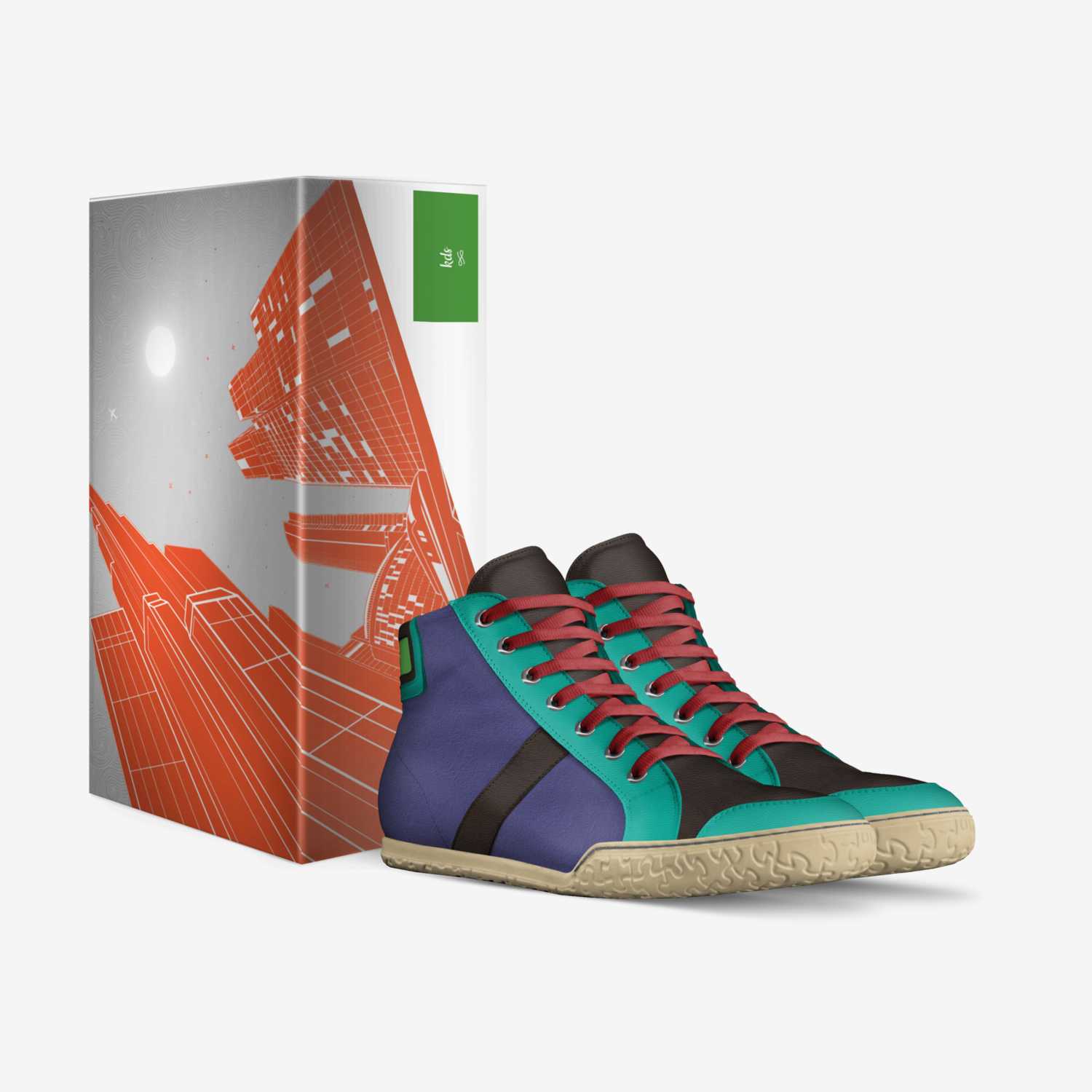 kds custom made in Italy shoes by Regohn Johnson | Box view