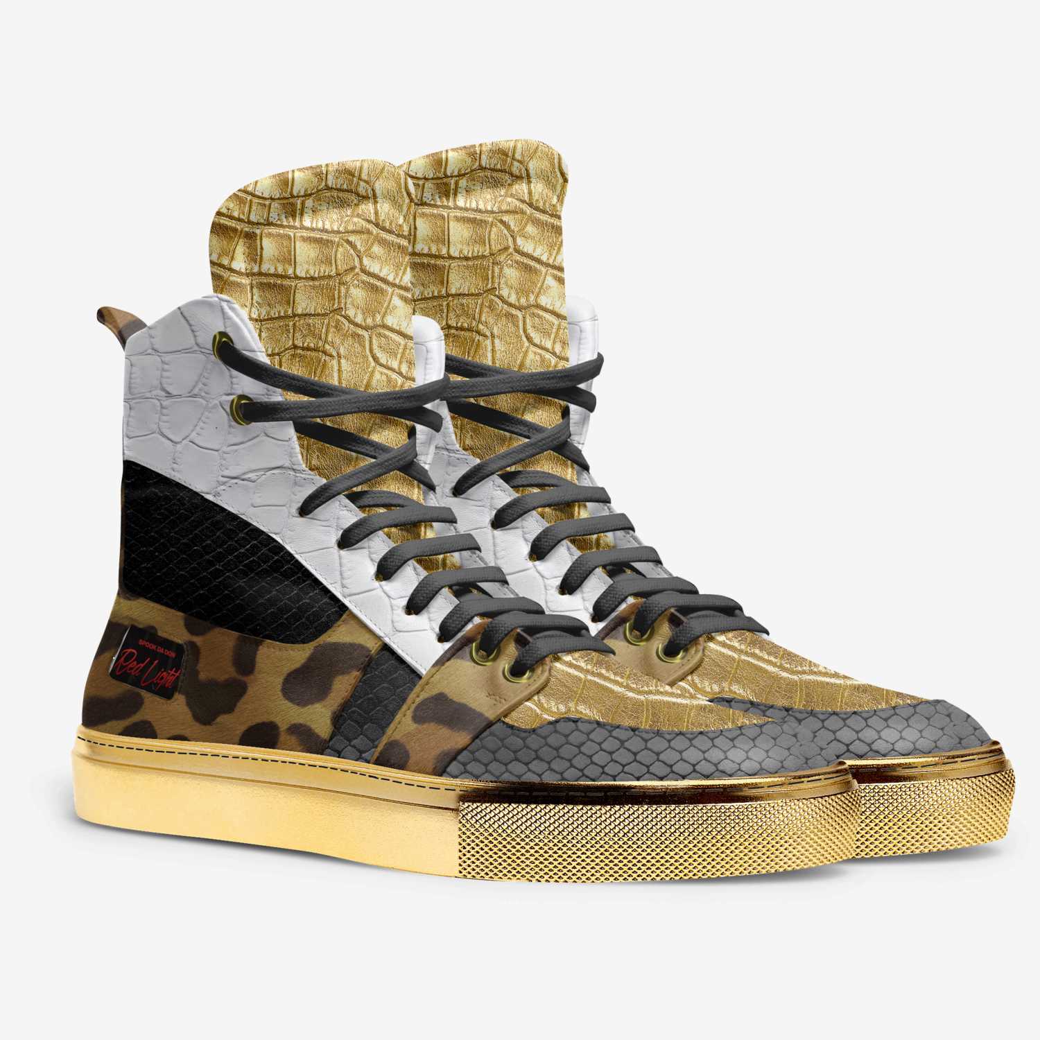 SNAKE BITE! custom made in Italy shoes by Andr'E Atkinson | Double view