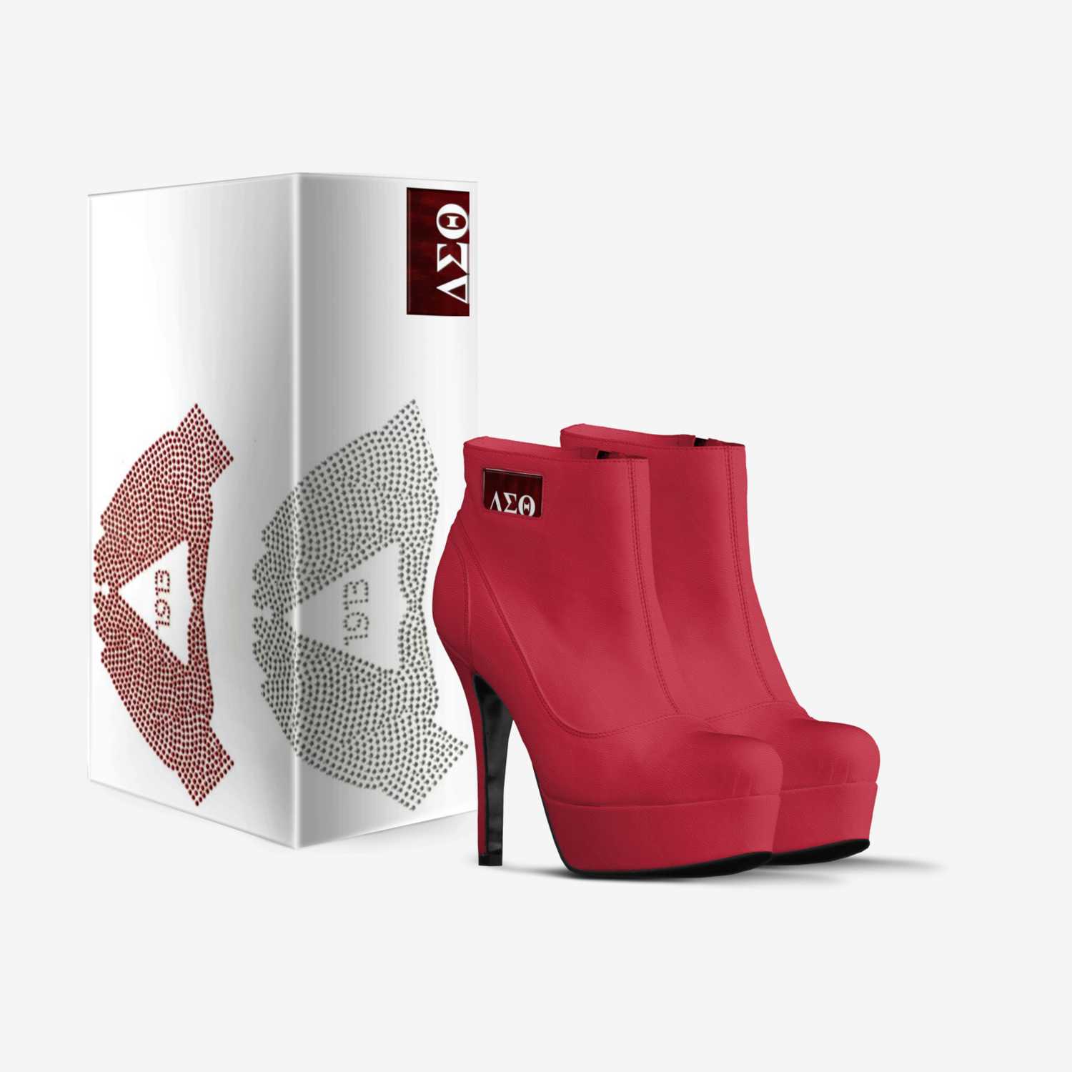 kk custom made in Italy shoes by Kendria Garraway | Box view