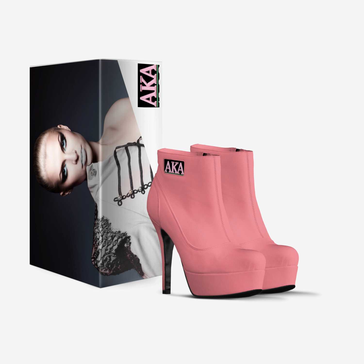 akk custom made in Italy shoes by Kendria Garraway | Box view