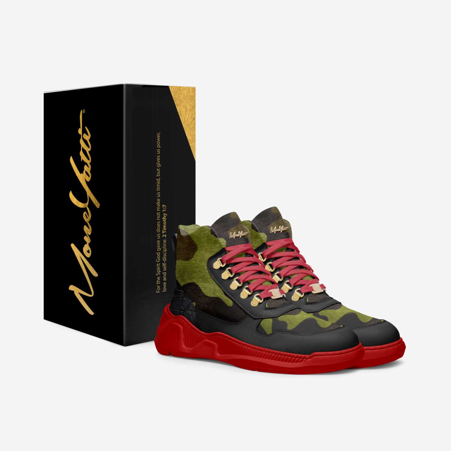 Moneyatti Trap 98 custom made in Italy shoes by Moneyatti Brand | Box view