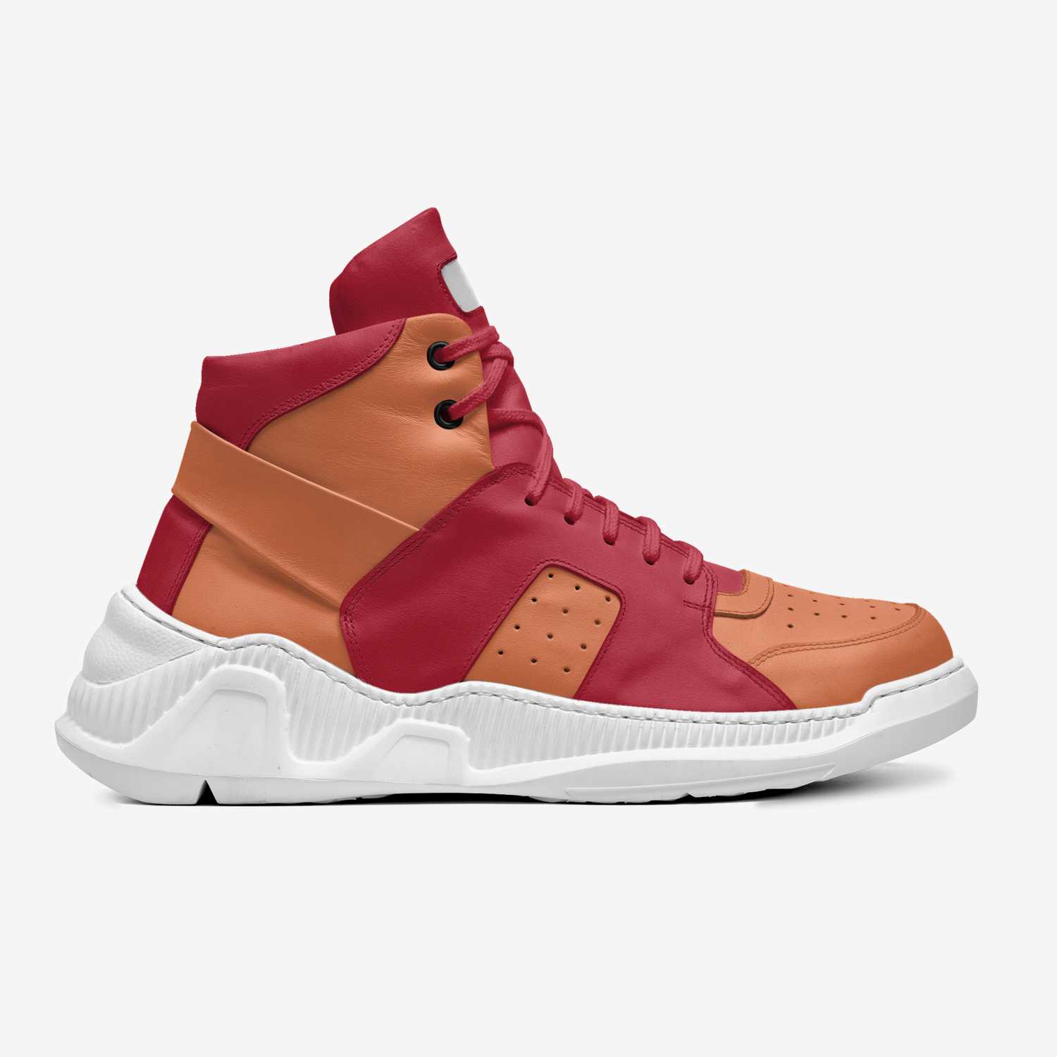 Bodega's custom made in Italy shoes by Lamont Johnson | Side view