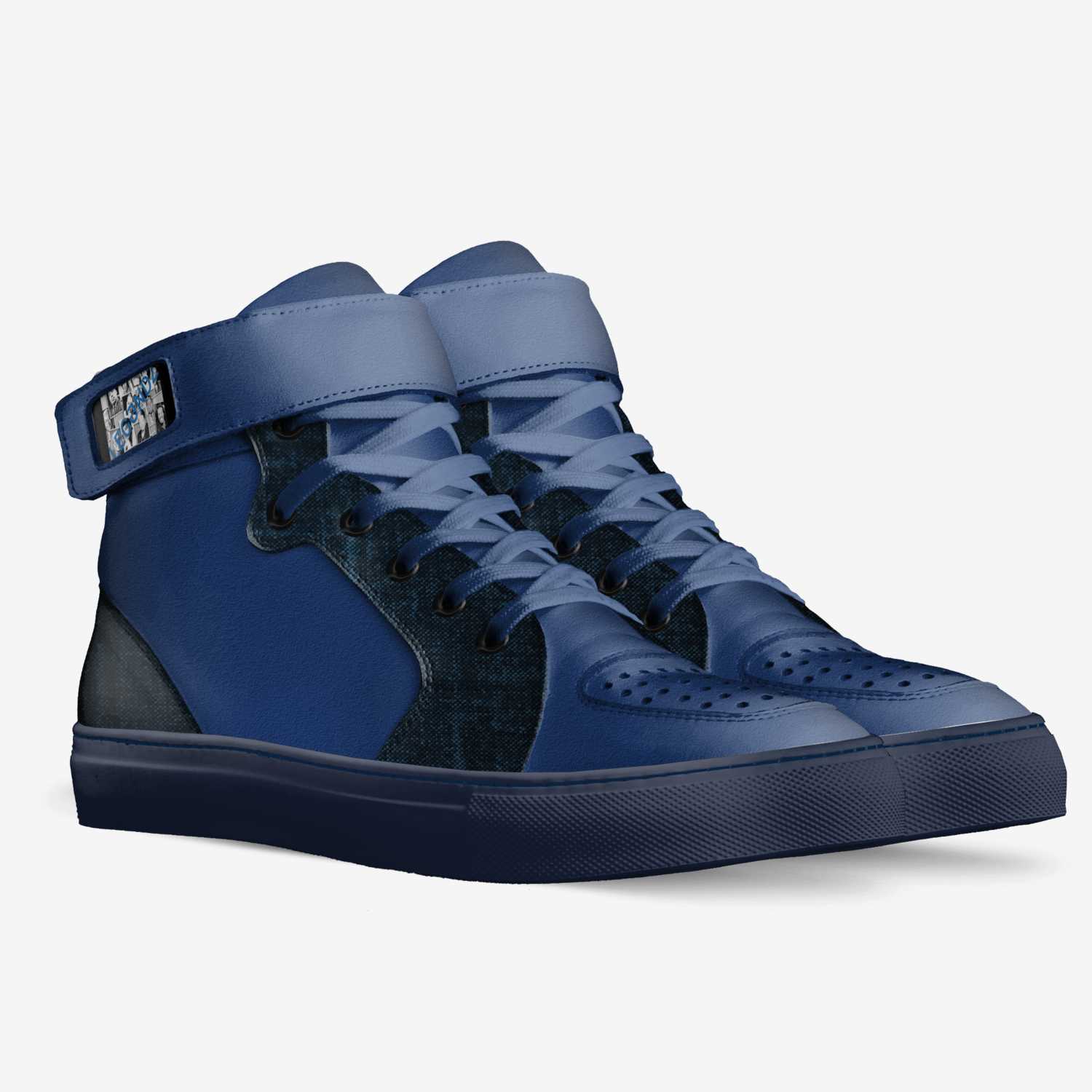 HUSSLEZ custom made in Italy shoes by Juju & Najm Toomey | Double view