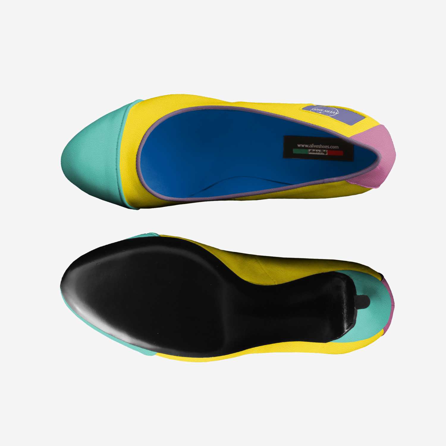 avery shoes custom made in Italy shoes by Avery Hawkins | Top view
