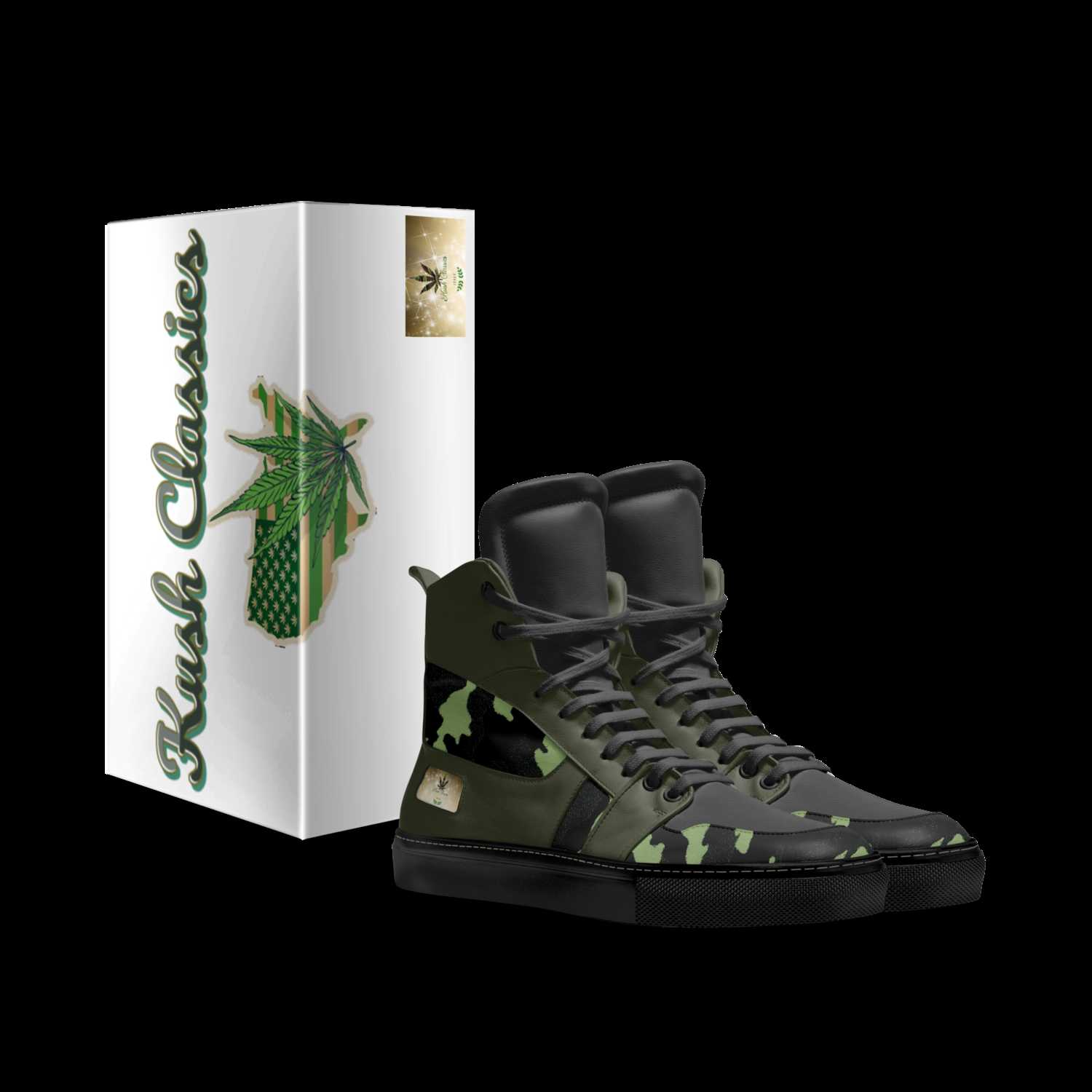 Kush Classics | A Custom Shoe concept by Indigo Blues Ways