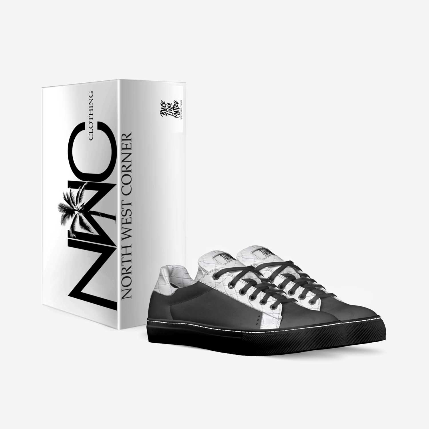North West Corner custom made in Italy shoes by Ansar Muhammad | Box view