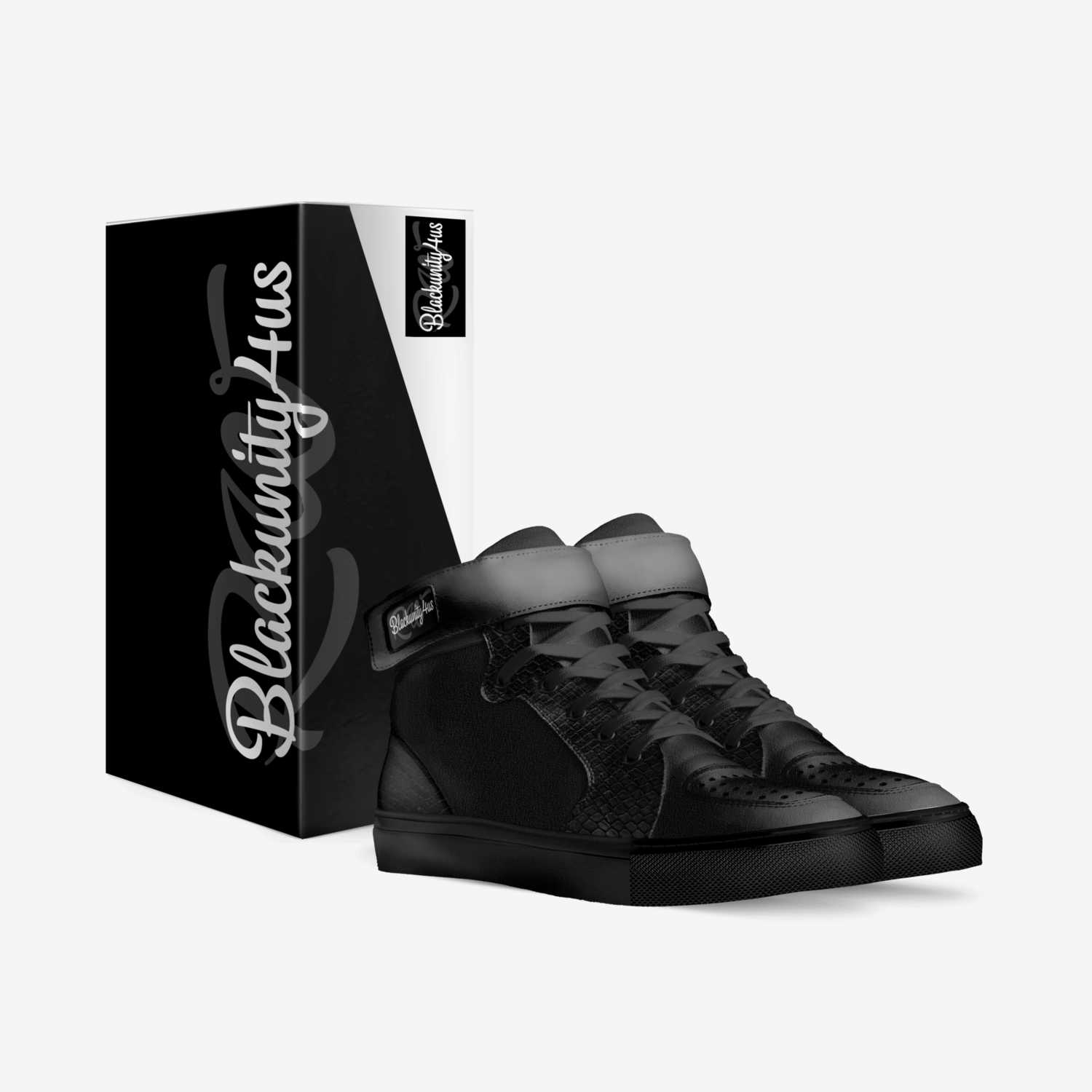 DarkNight custom made in Italy shoes by Raymond Wailes | Box view