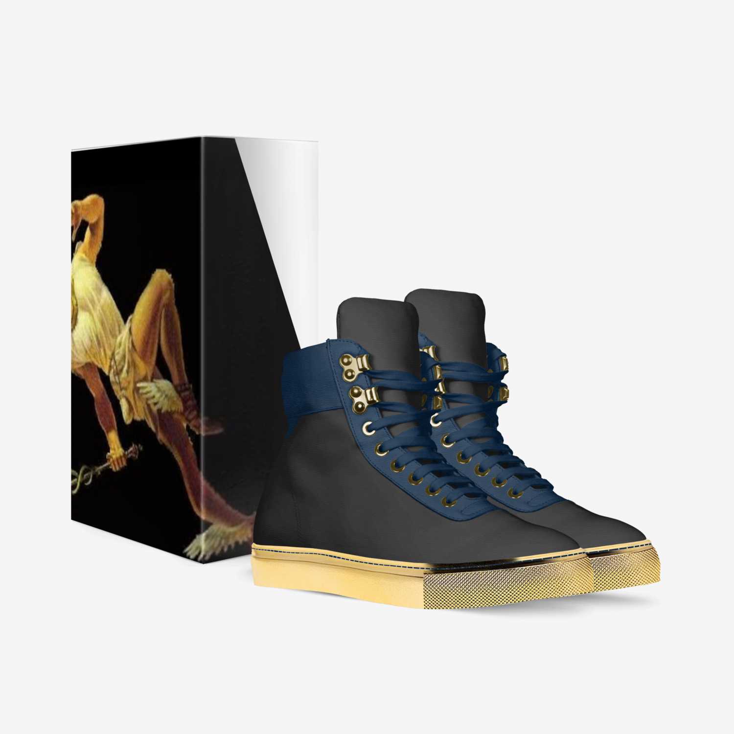Talaria: Okeanos custom made in Italy shoes by Christian Light | Box view