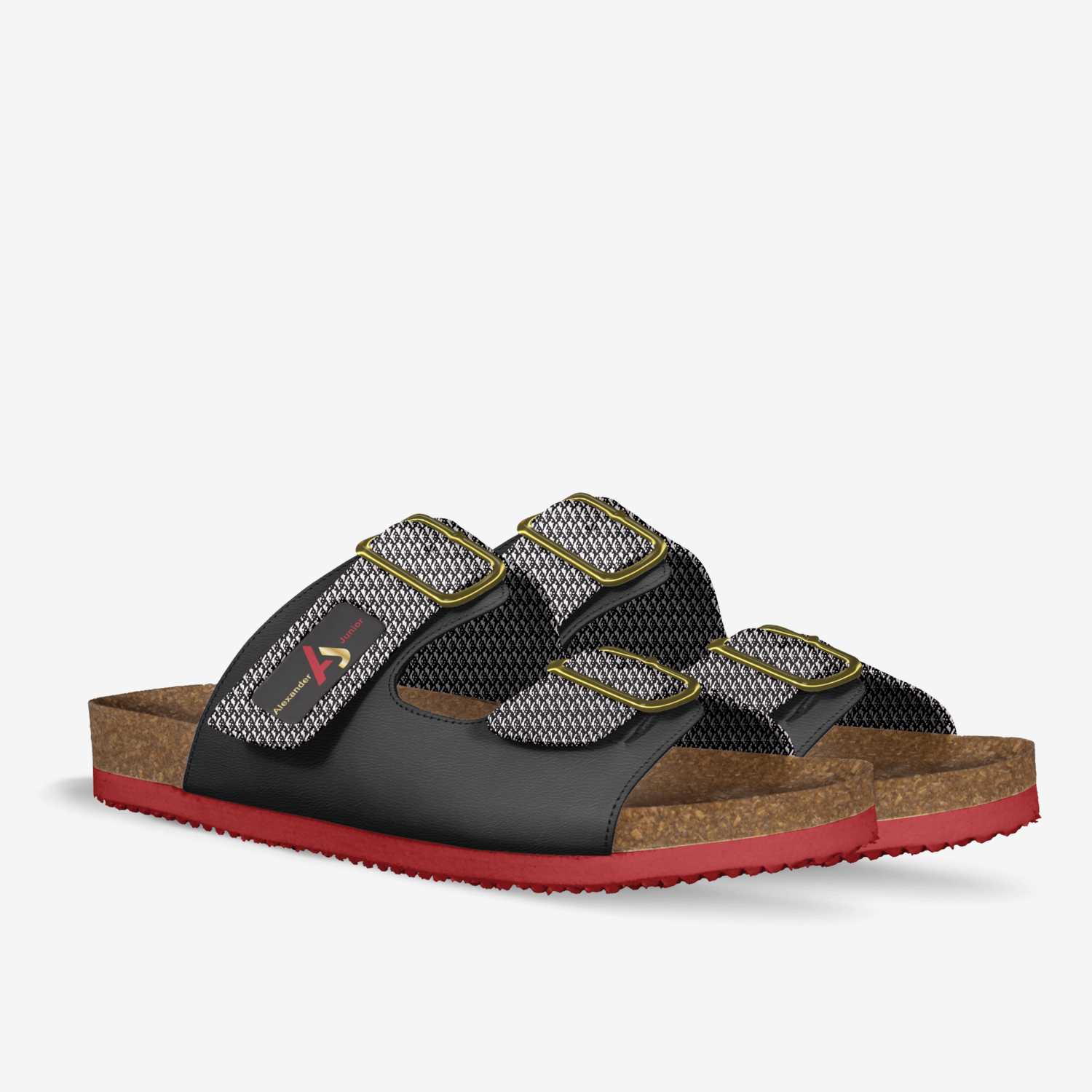 Alexander Junior custom made in Italy shoes by Alexander Woode | Double view