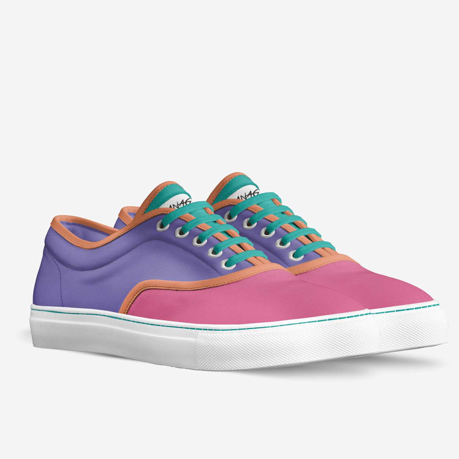 COLOUR YOUR NIGHTSHIFT custom made in Italy shoes by Marjolijn van Agt | Double view