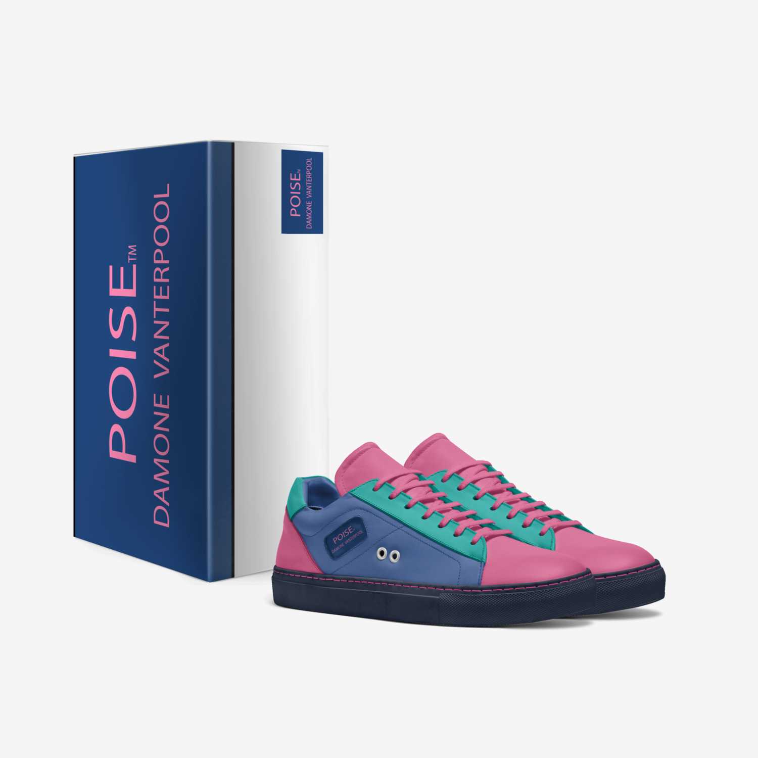 POISE custom made in Italy shoes by Damone vanterpool | Box view