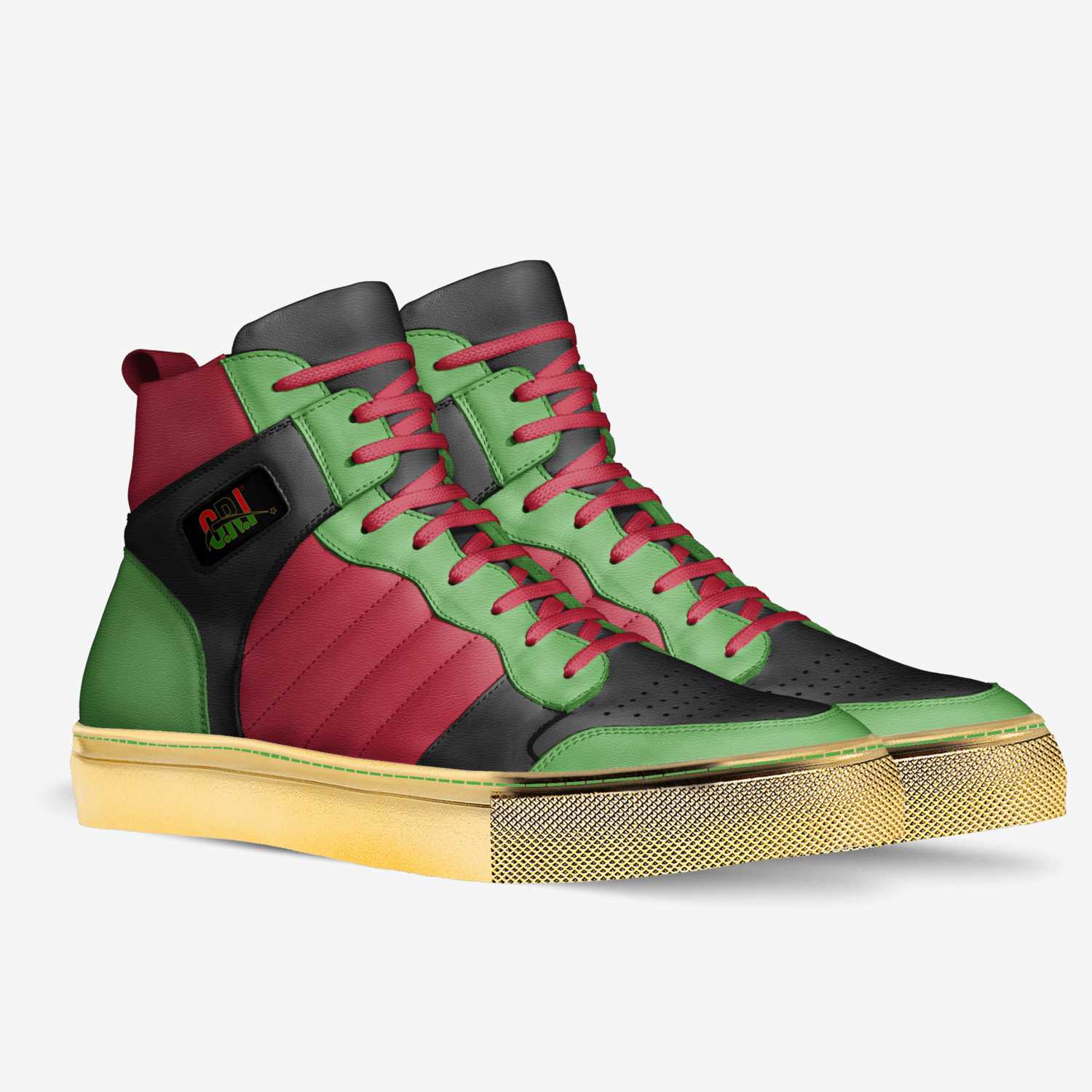 Ghet2 Rock Intl  custom made in Italy shoes by Orlando Penny | Double view