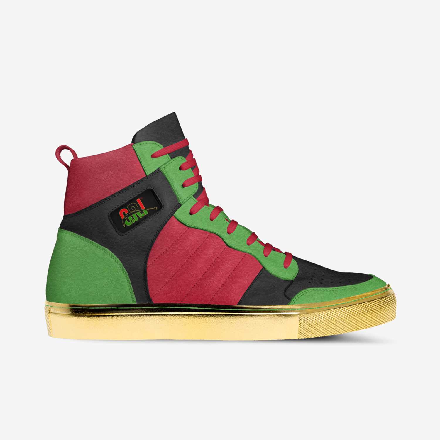 Ghet2 Rock Intl  custom made in Italy shoes by Orlando Penny | Side view