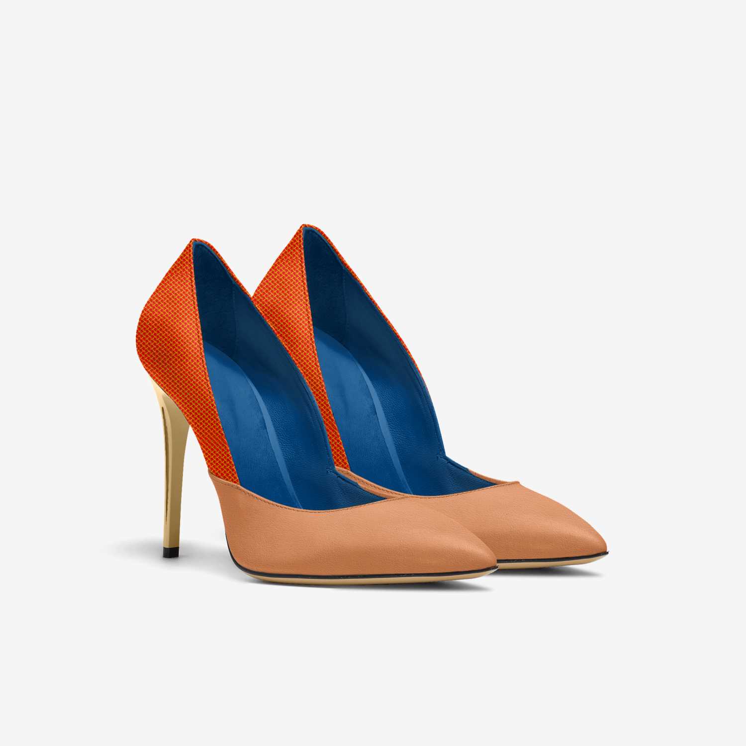 Leidi Luly custom made in Italy shoes by Yanim Silvia | Double view