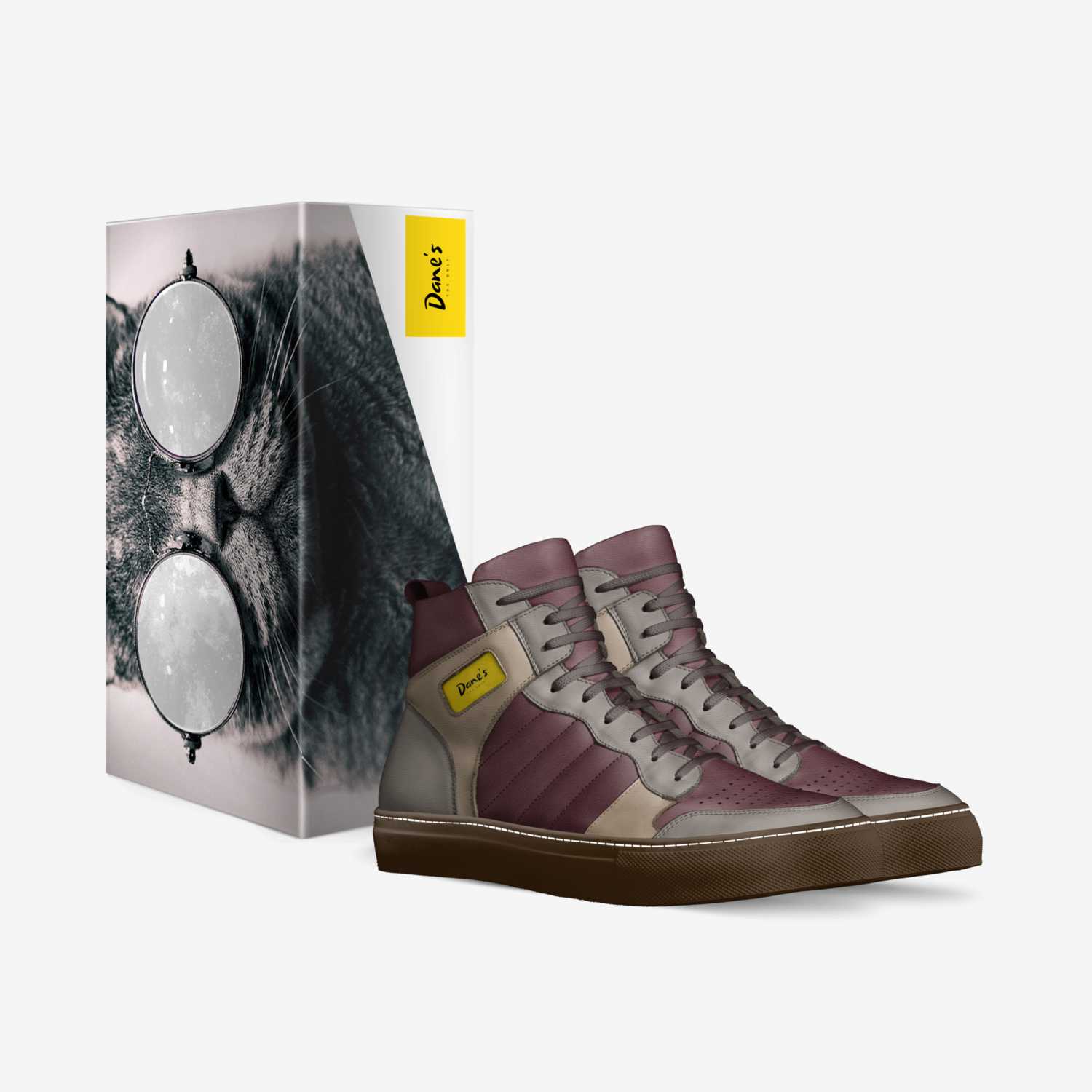 Dane's custom made in Italy shoes by Nina Dane | Box view
