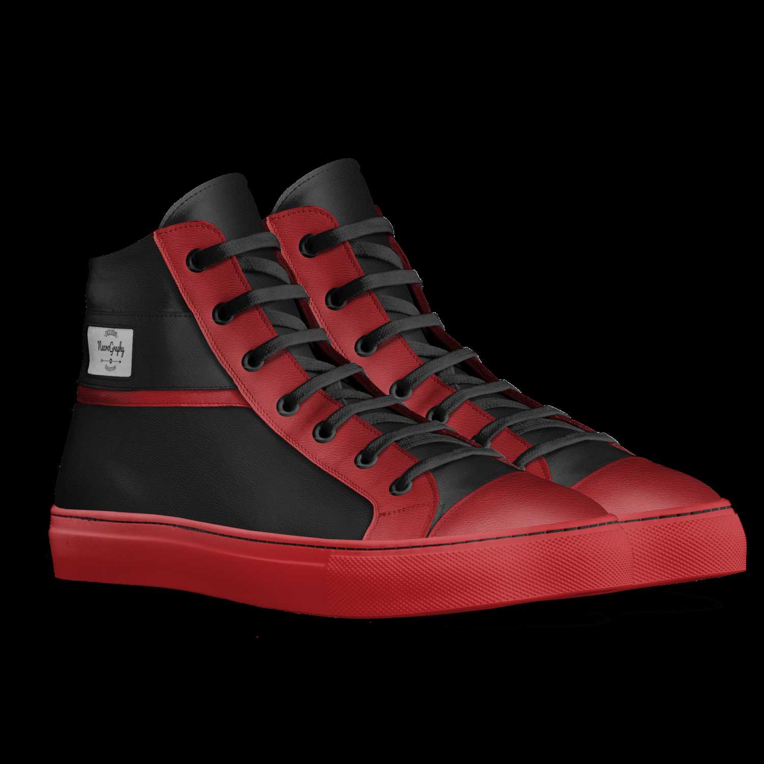 NecroGraphy A Custom Shoe concept by Brandon Harrison