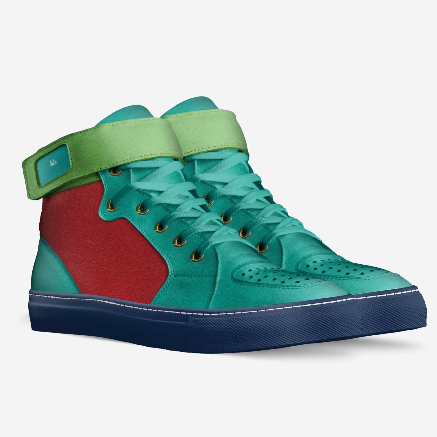 kd,s custom made in Italy shoes by Regohn Johnson | Double view
