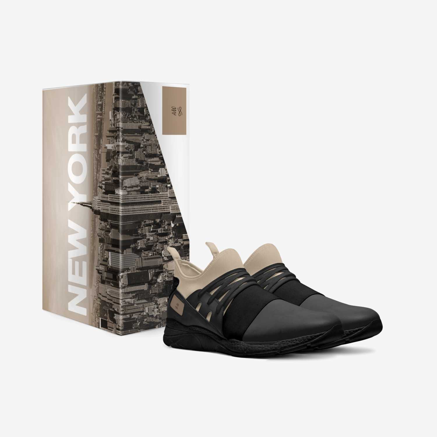 E custom made in Italy shoes by Ebony Williams | Box view