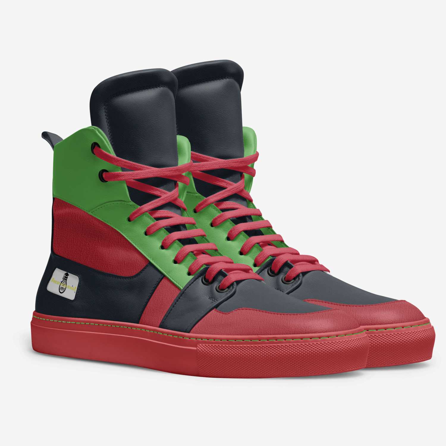 Freedom Walkers custom made in Italy shoes by Prestigious Kids | Double view