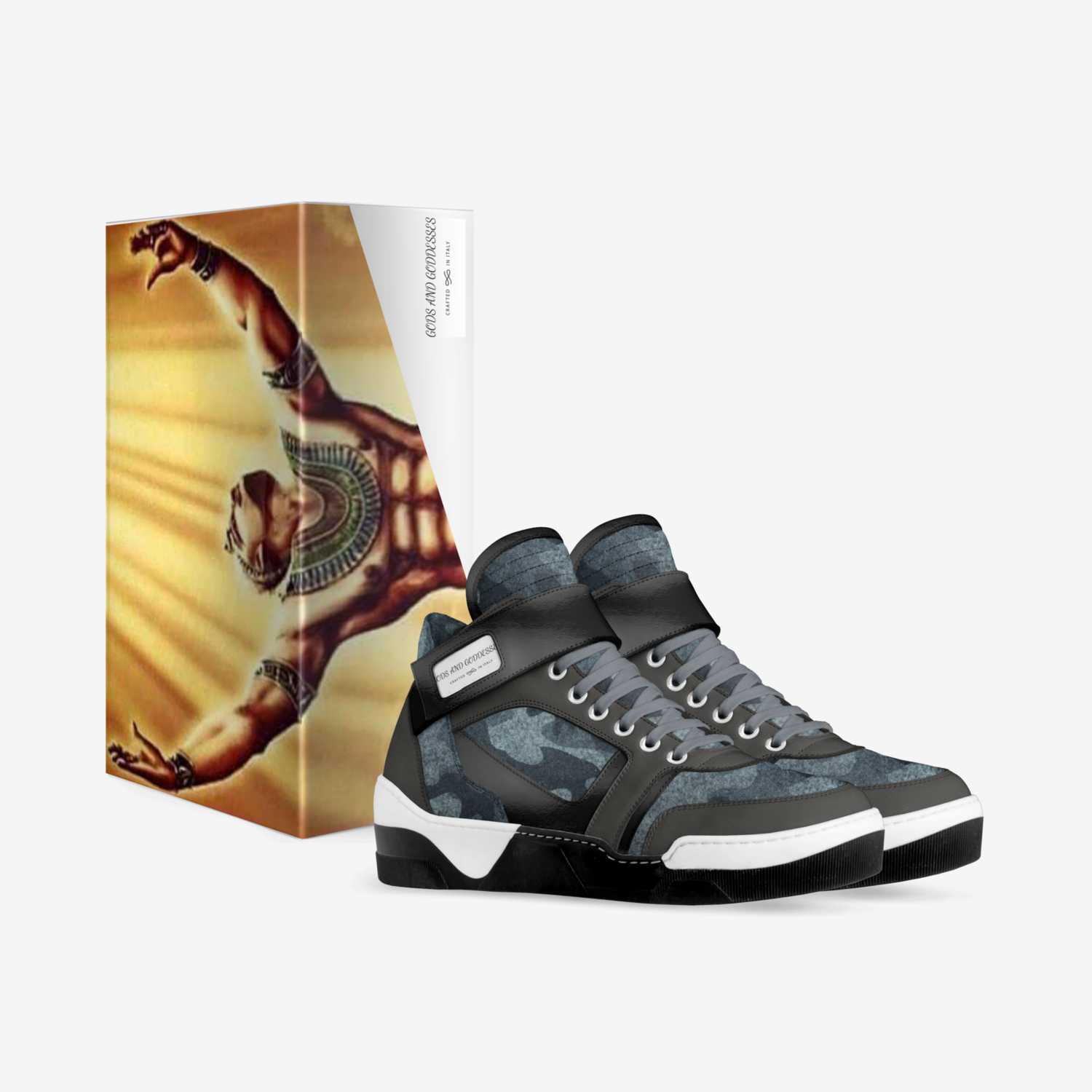 GODS AND GODDESSES custom made in Italy shoes by Tommy Petty | Box view