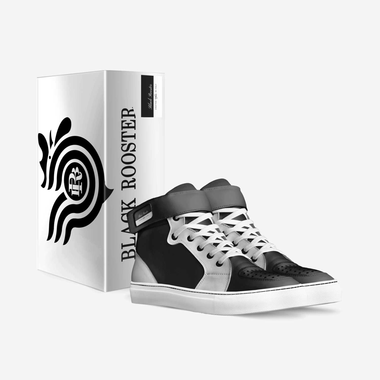 The Dorian Hi-Top custom made in Italy shoes by Terri Jones Salter | Box view