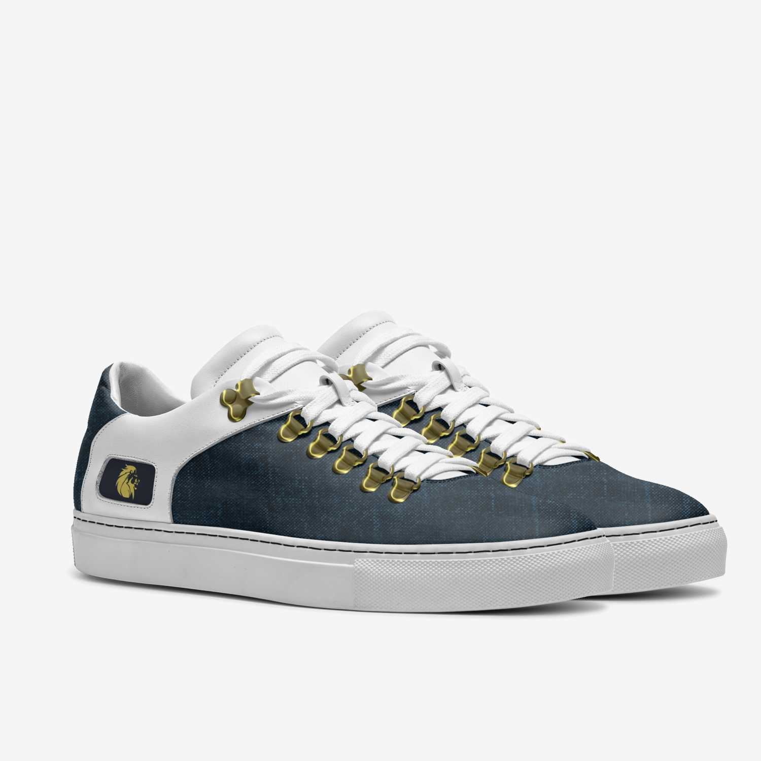 Lunar custom made in Italy shoes by Ahmed F M Hamdan | Double view