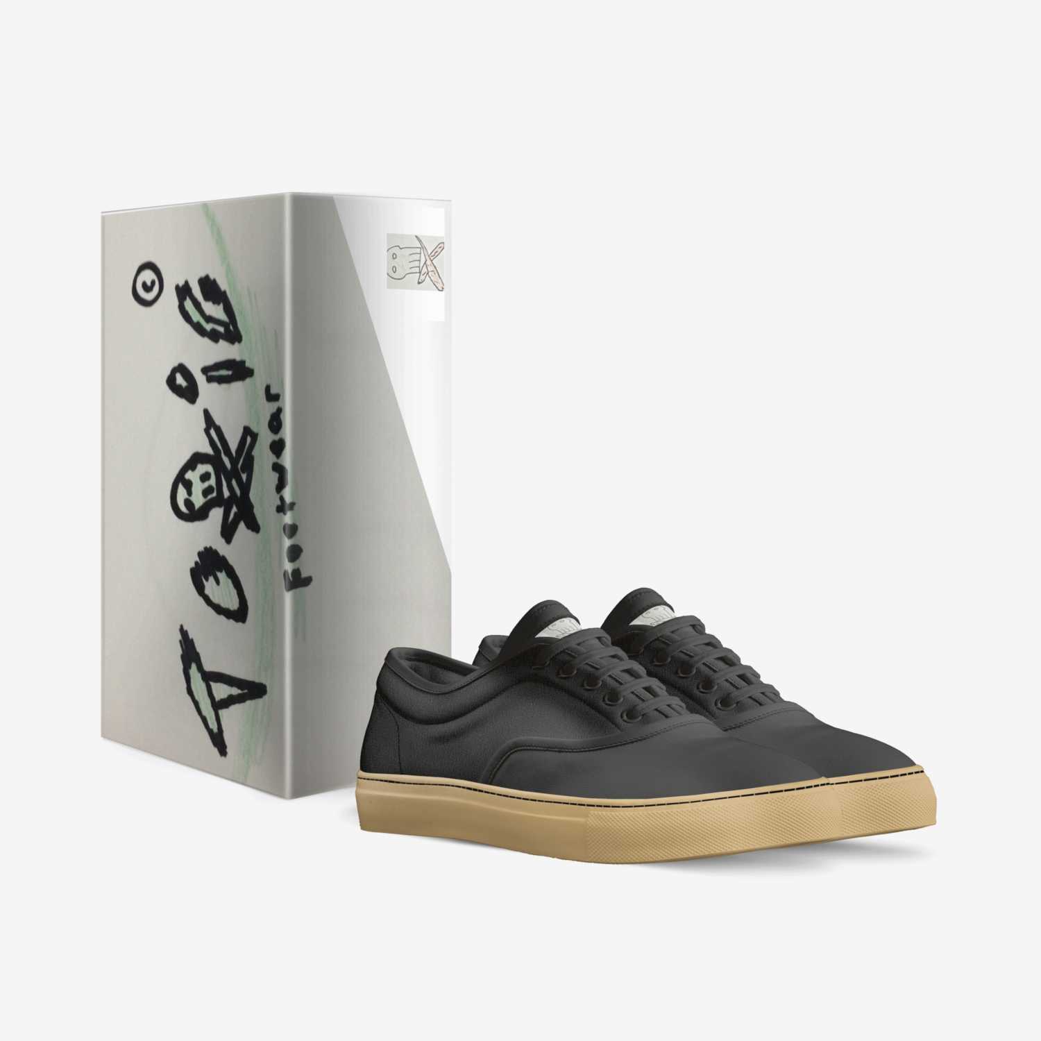 Toxic footwear custom made in Italy shoes by Isaac Gerardo | Box view