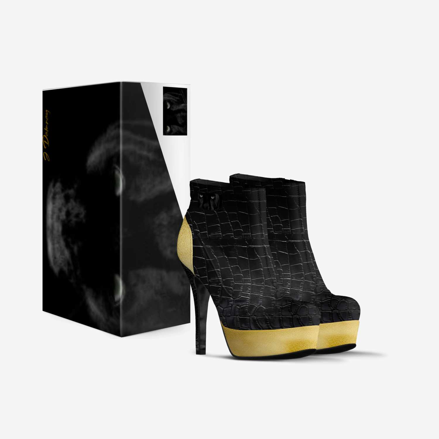 Classy Lady custom made in Italy shoes by Jasmine Delaney | Box view