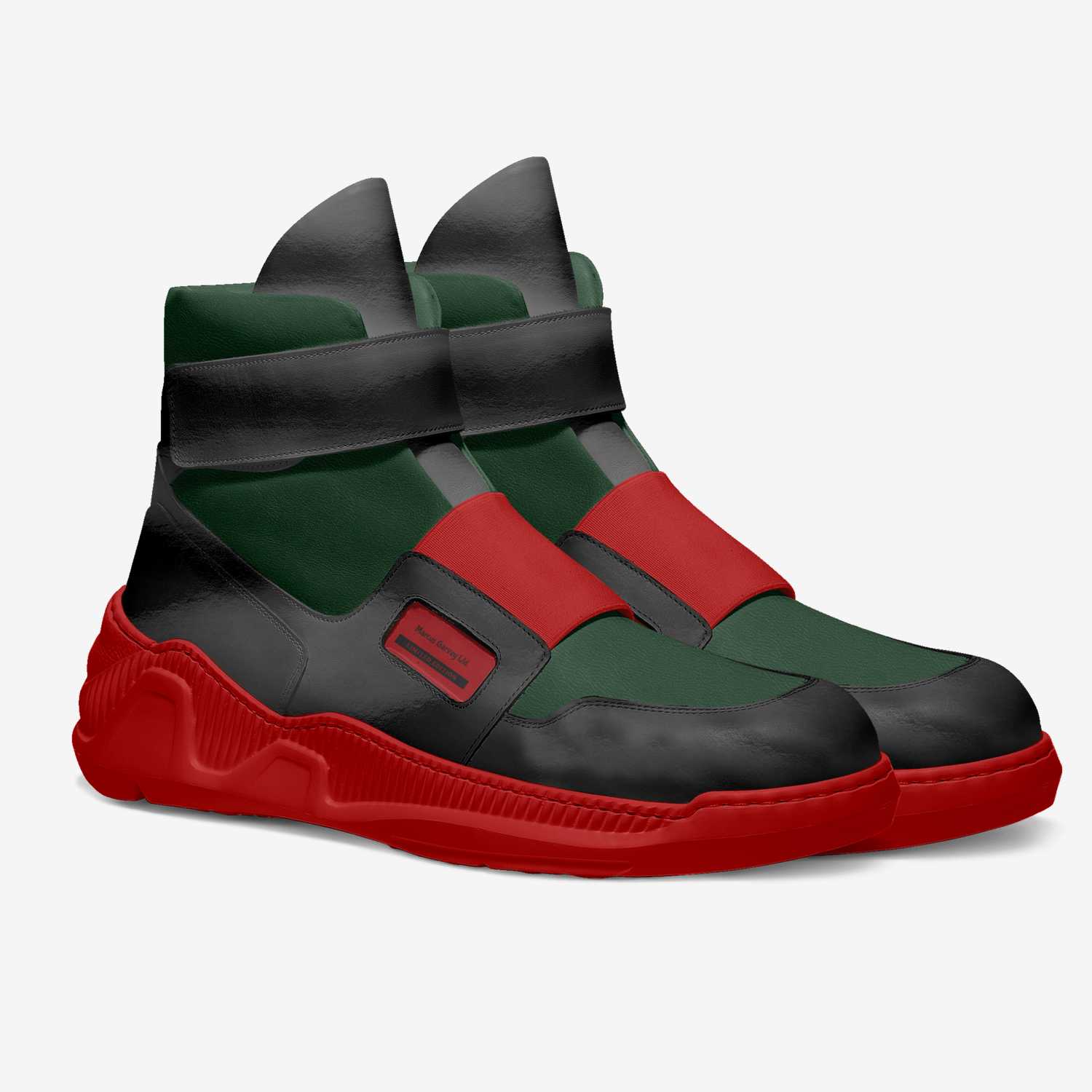 Marcus Garvey Ltd. custom made in Italy shoes by Ronald Roberts | Double view