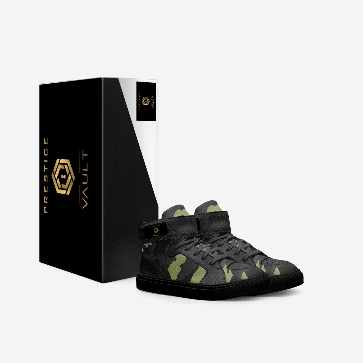 Prestige Vault  custom made in Italy shoes by Sasha Sparks | Box view