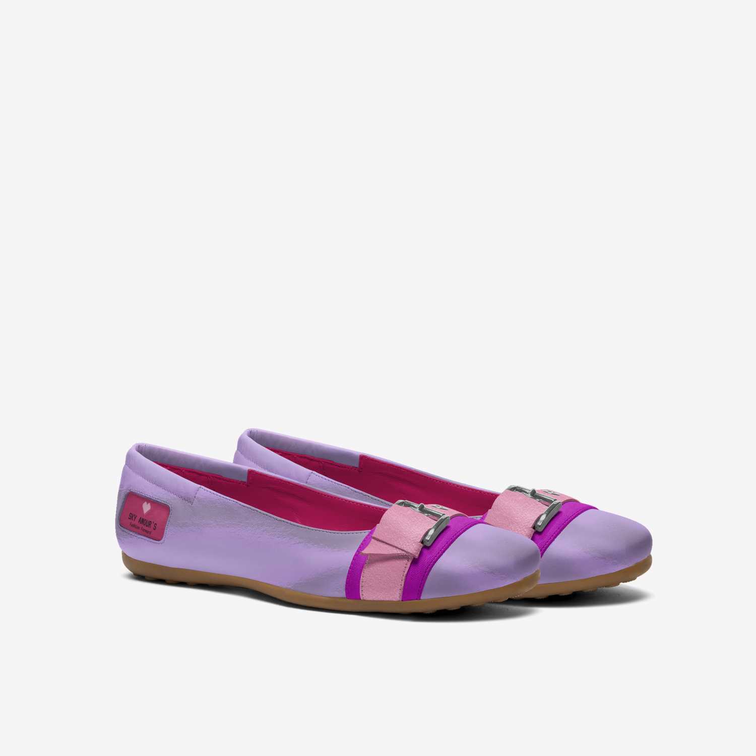 Sky Amour's custom made in Italy shoes by Yasmeen Gerard | Double view