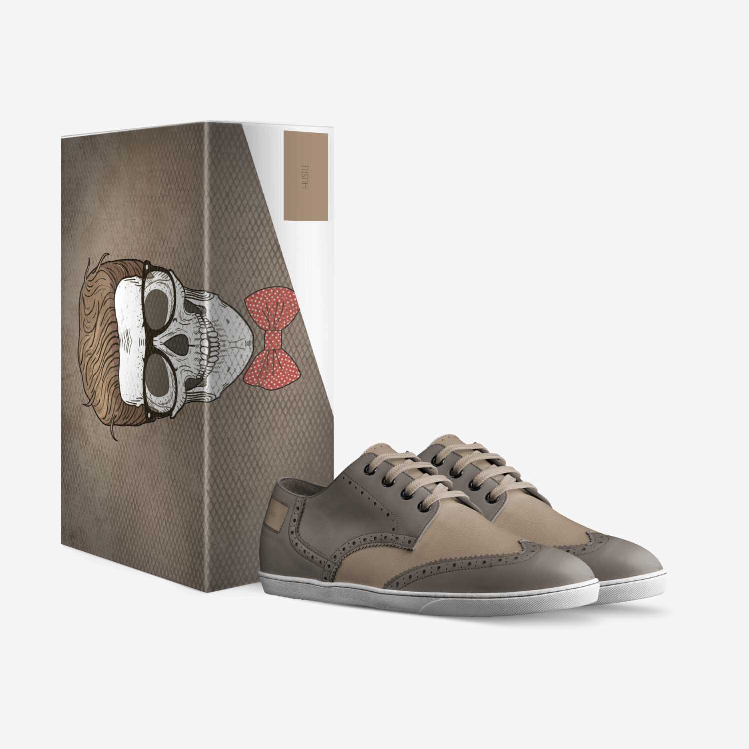 Hustle custom made in Italy shoes by Matt Koble | Box view
