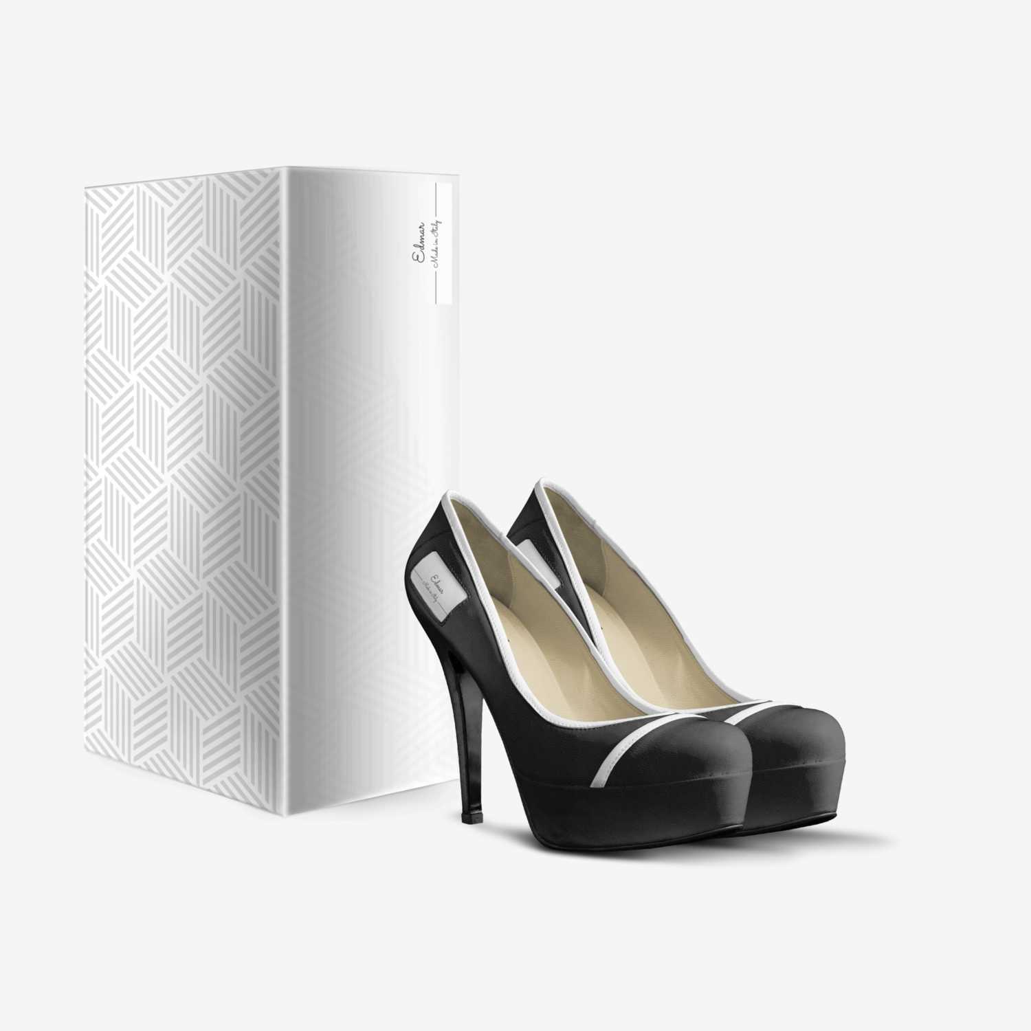Edmar custom made in Italy shoes by Sessegnon Bodoua | Box view