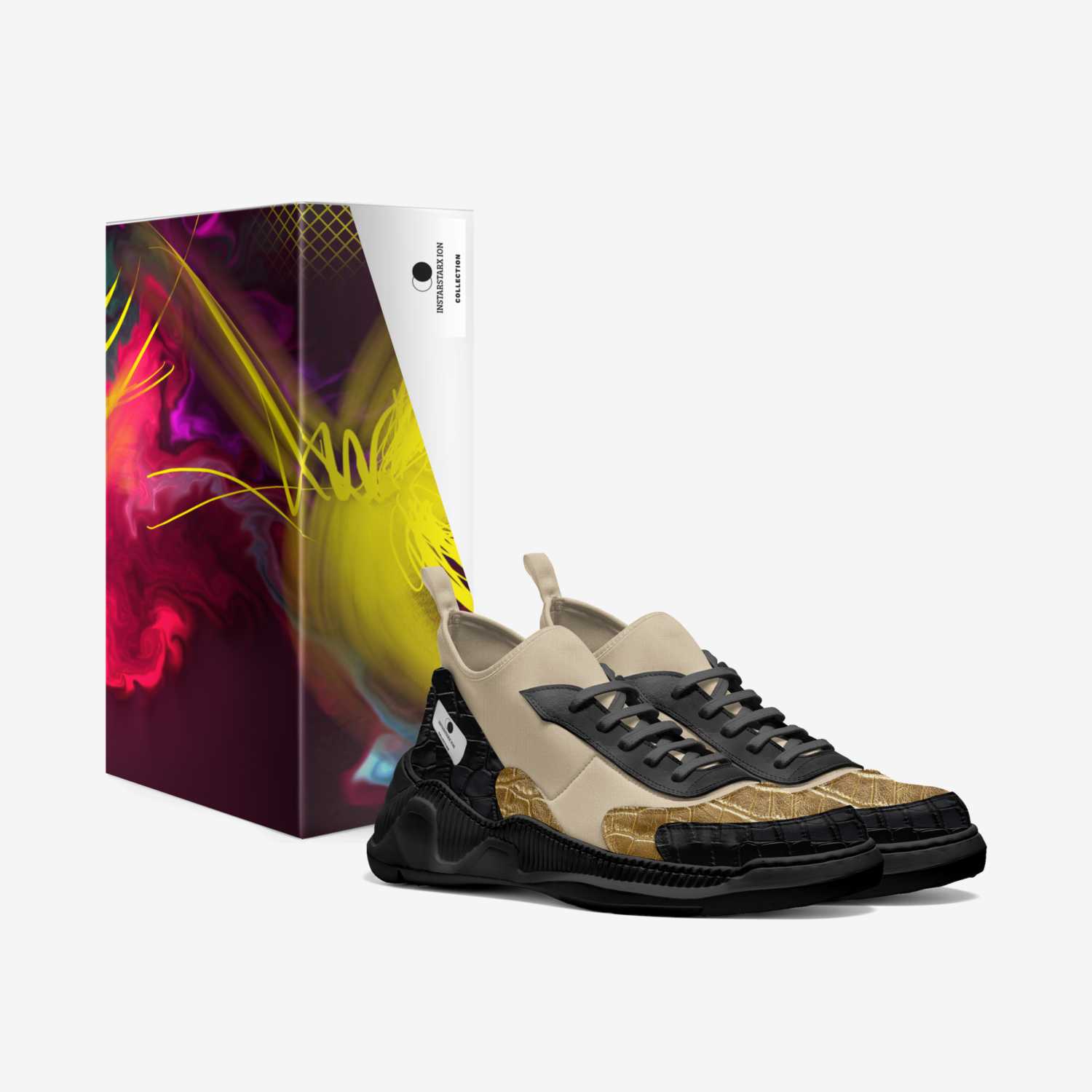 INSTARSTARX ION custom made in Italy shoes by Instarlux.us | Box view