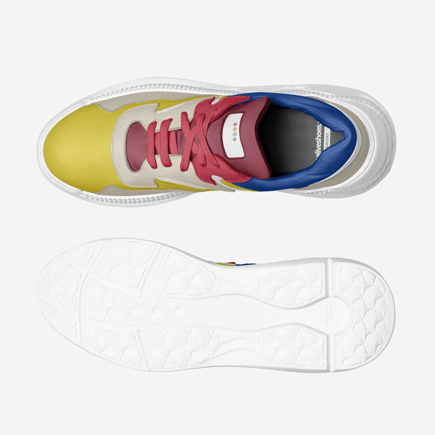 Nam Nam custom made in Italy shoes by Luzuko Swartbooi | Top view