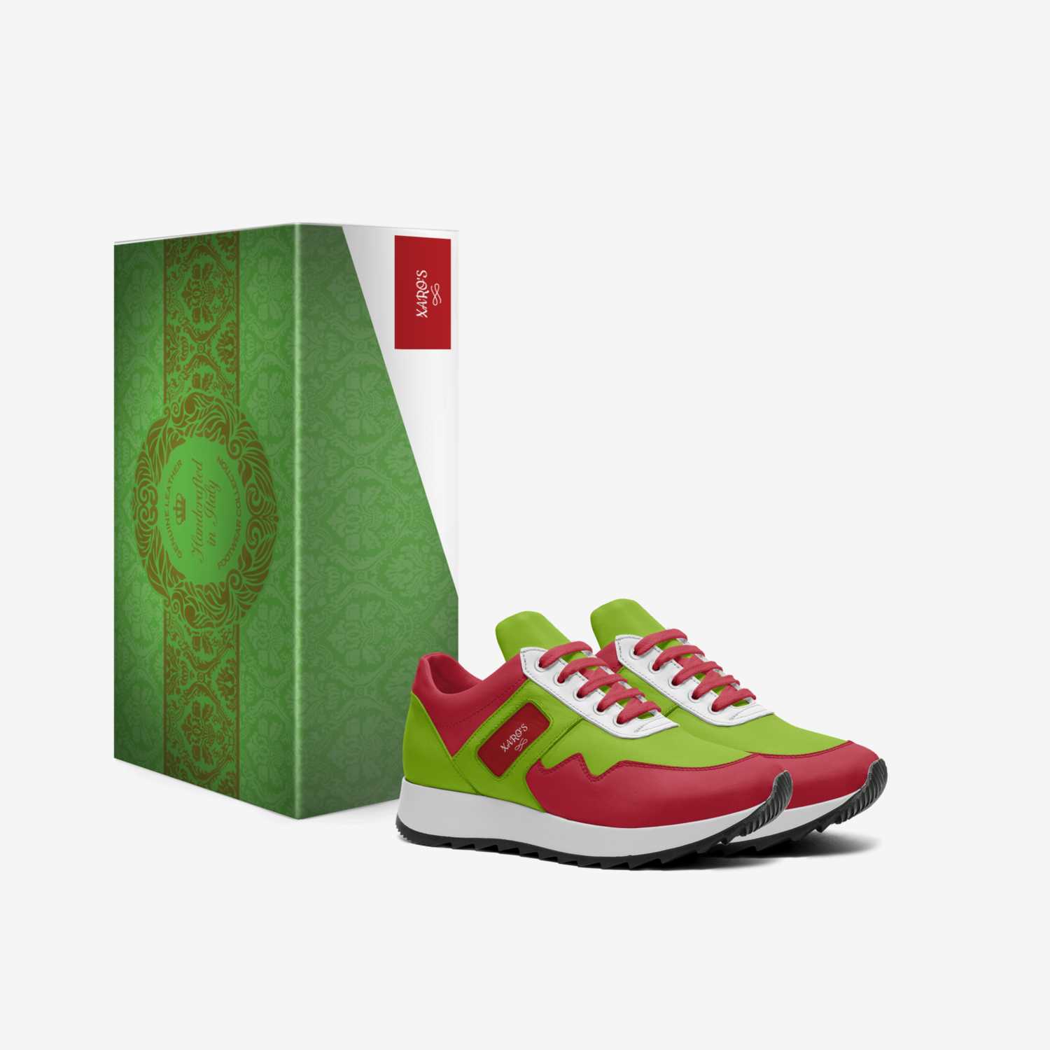 XARO'S custom made in Italy shoes by Diahanne Cook | Box view