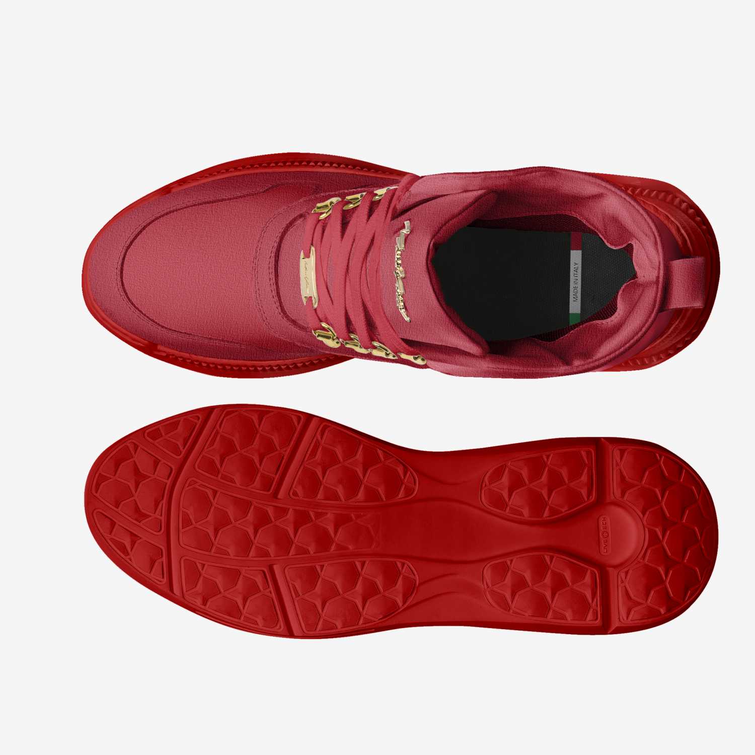 Moneyatti TrapII06 custom made in Italy shoes by Moneyatti Brand | Top view