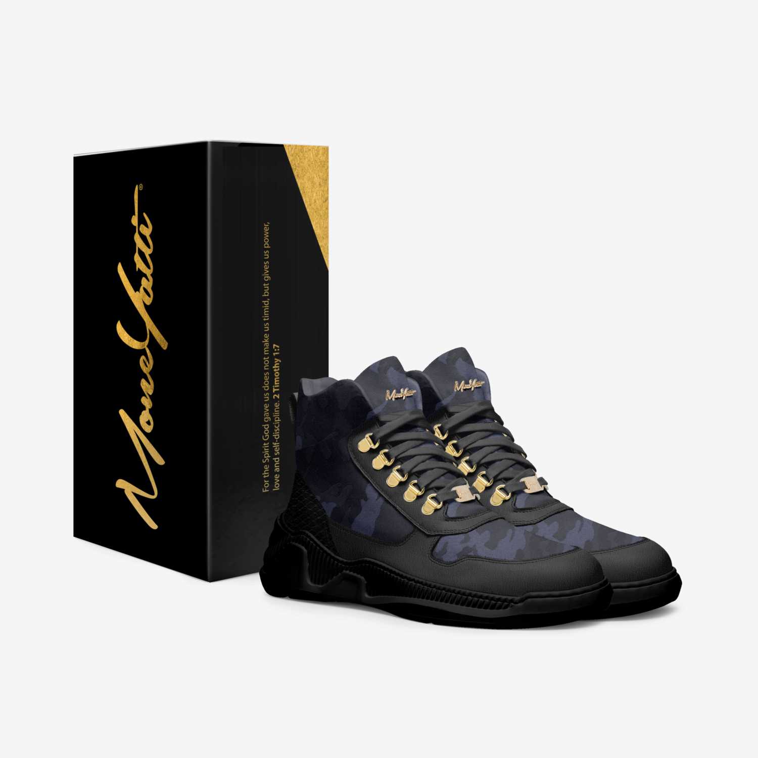 Moneyatti TrapII08 custom made in Italy shoes by Moneyatti Brand | Box view