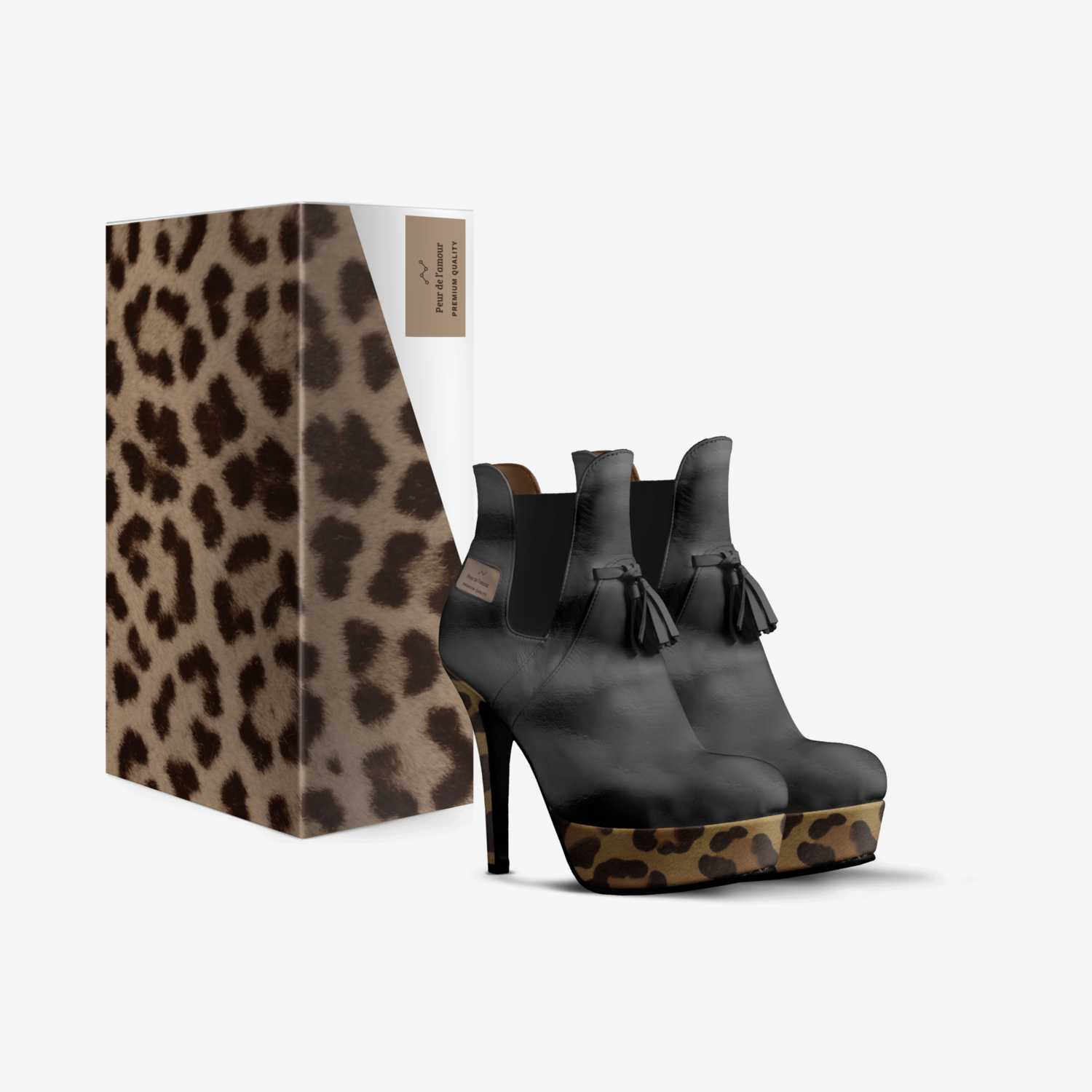 Peur de l’amour custom made in Italy shoes by Isaiah Jackson | Box view