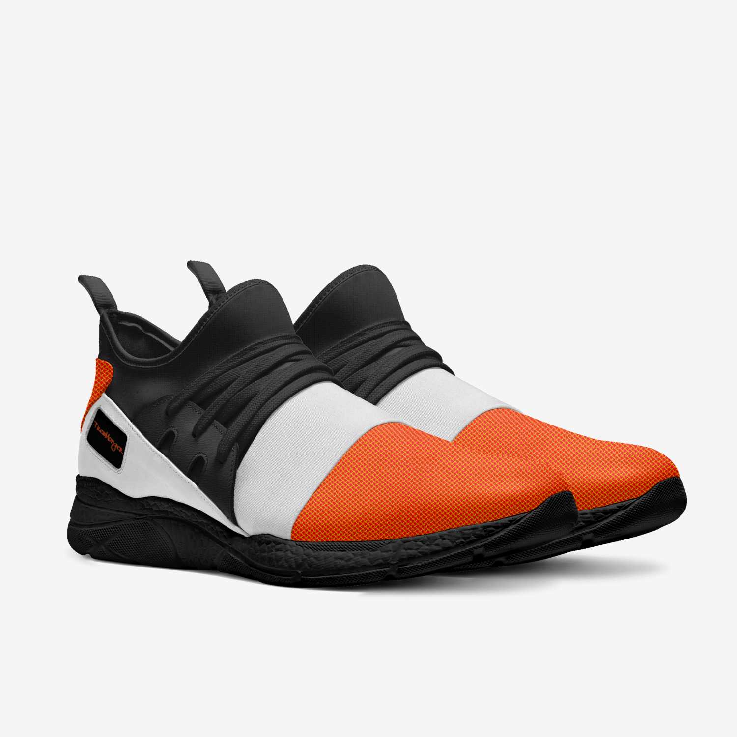 TygerStyle Low 4 custom made in Italy shoes by TrewMonger Brand | Double view