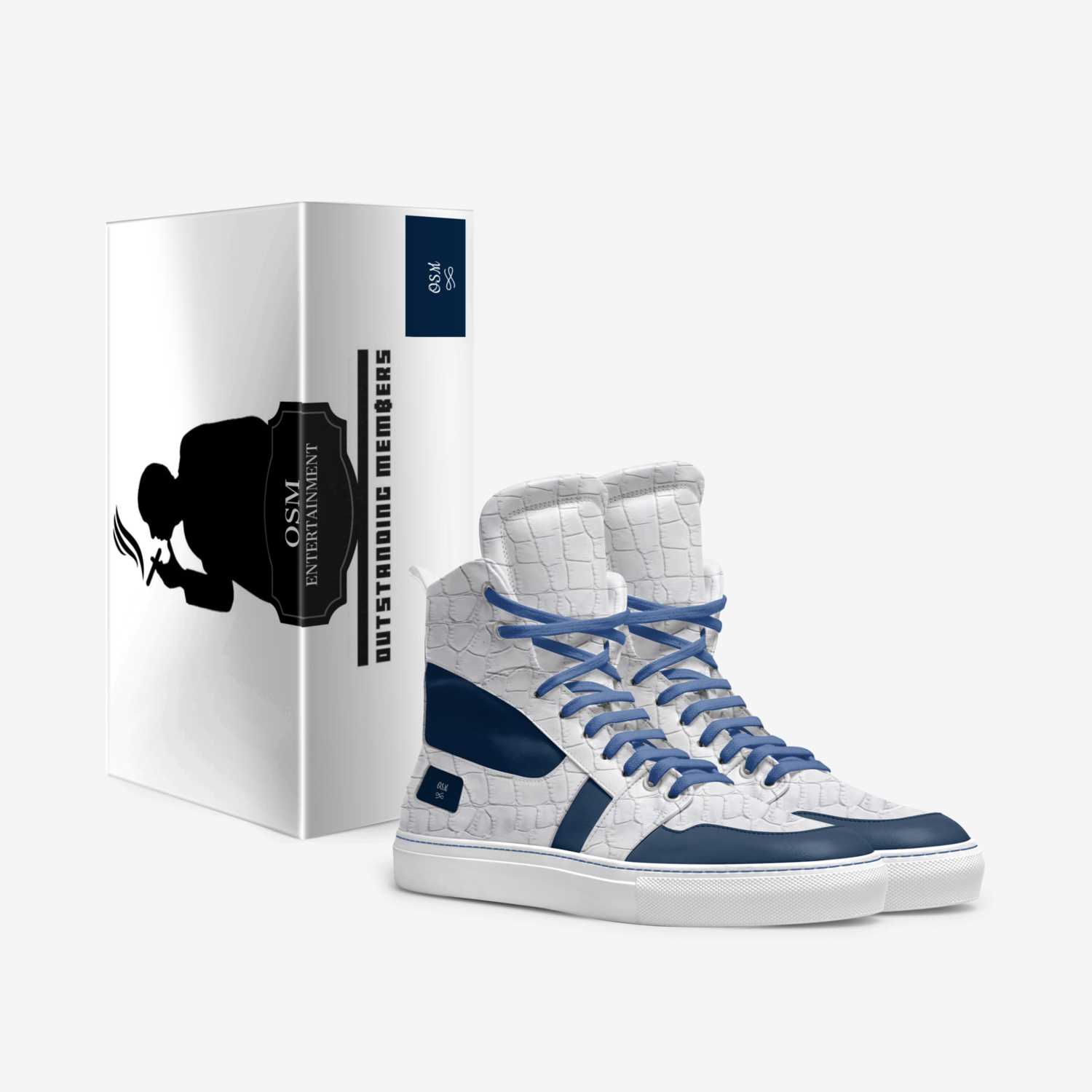 OSM custom made in Italy shoes by Ahad Bey | Box view