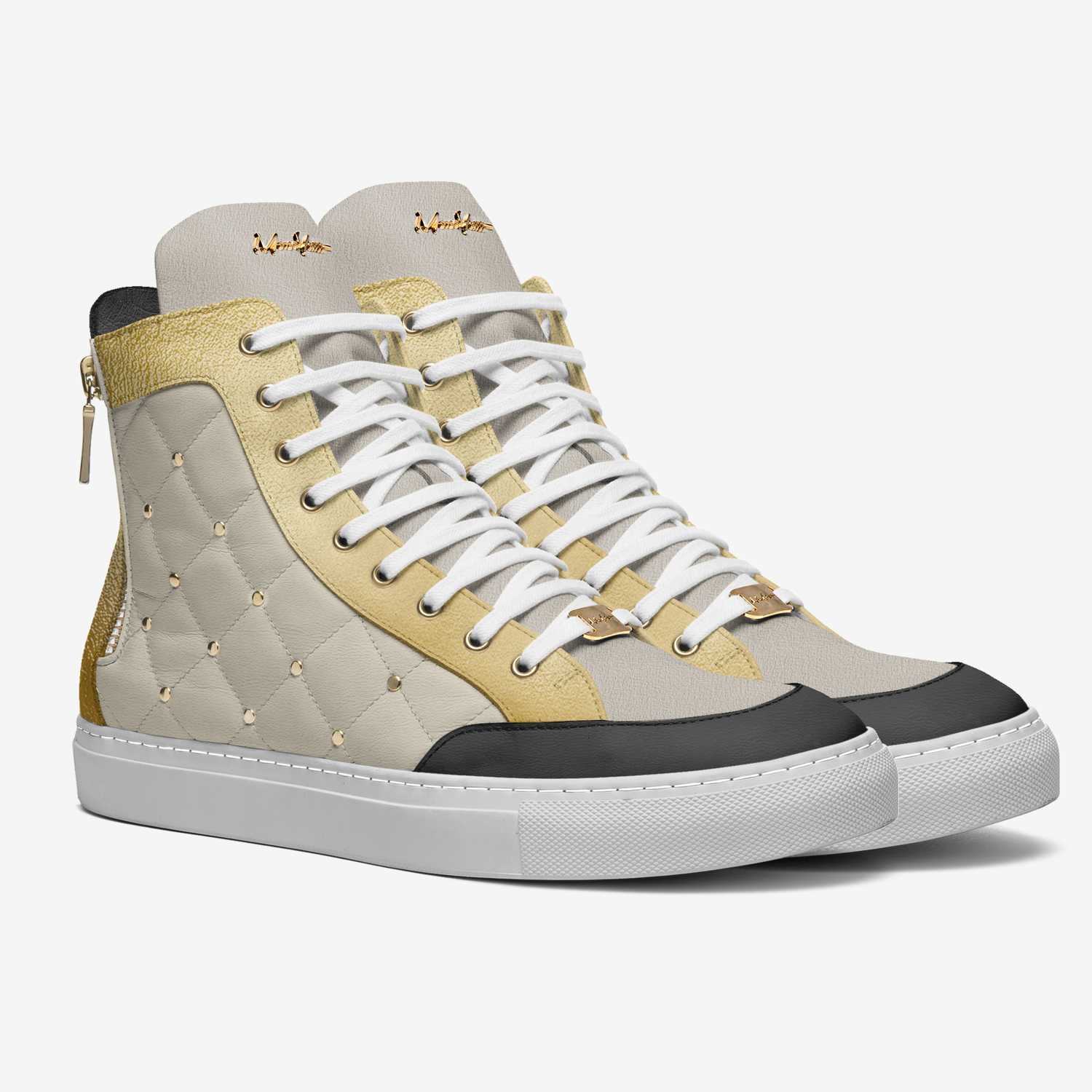 Moneyatti LTD 206 custom made in Italy shoes by Moneyatti Brand | Double view