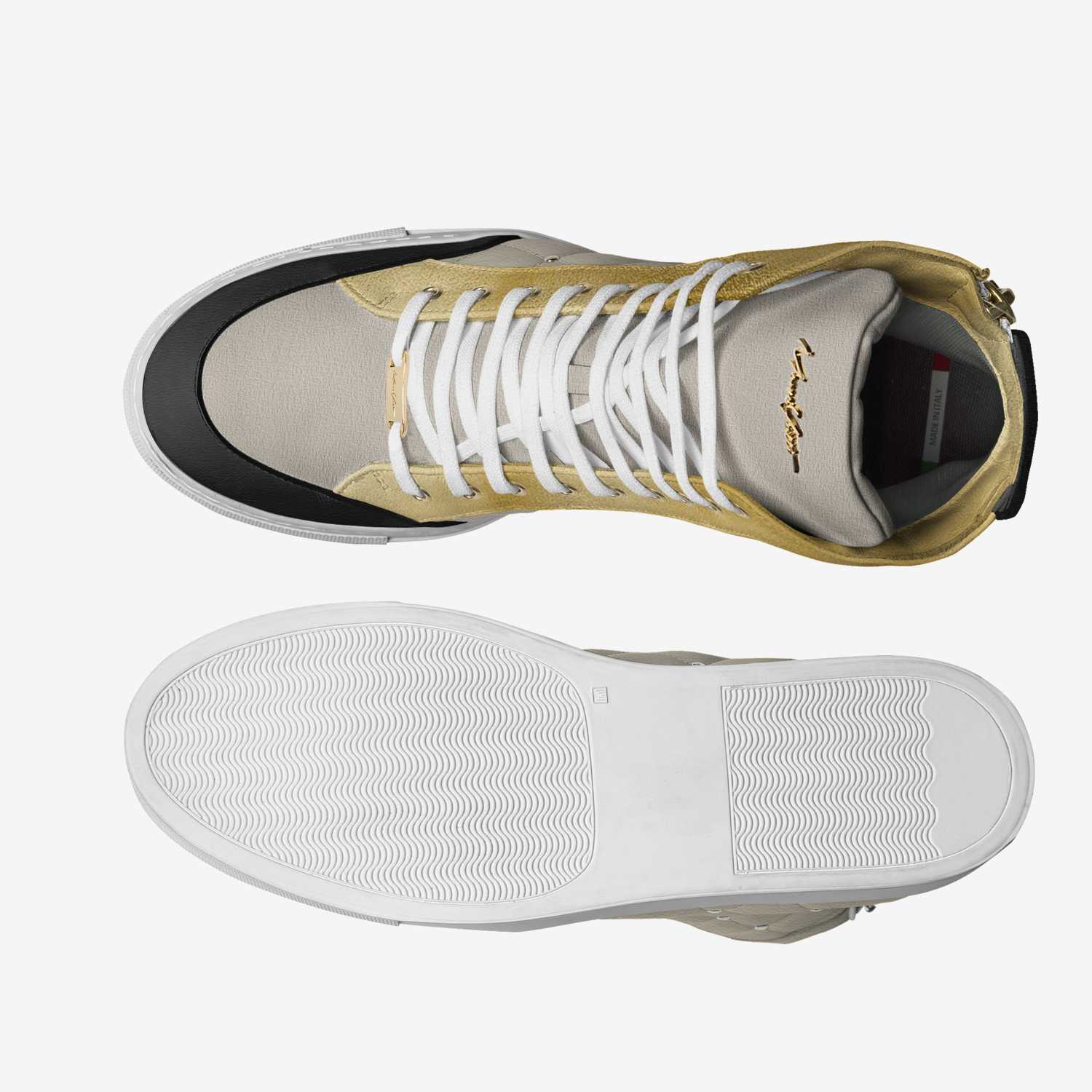 Moneyatti LTD 206 custom made in Italy shoes by Moneyatti Brand | Top view