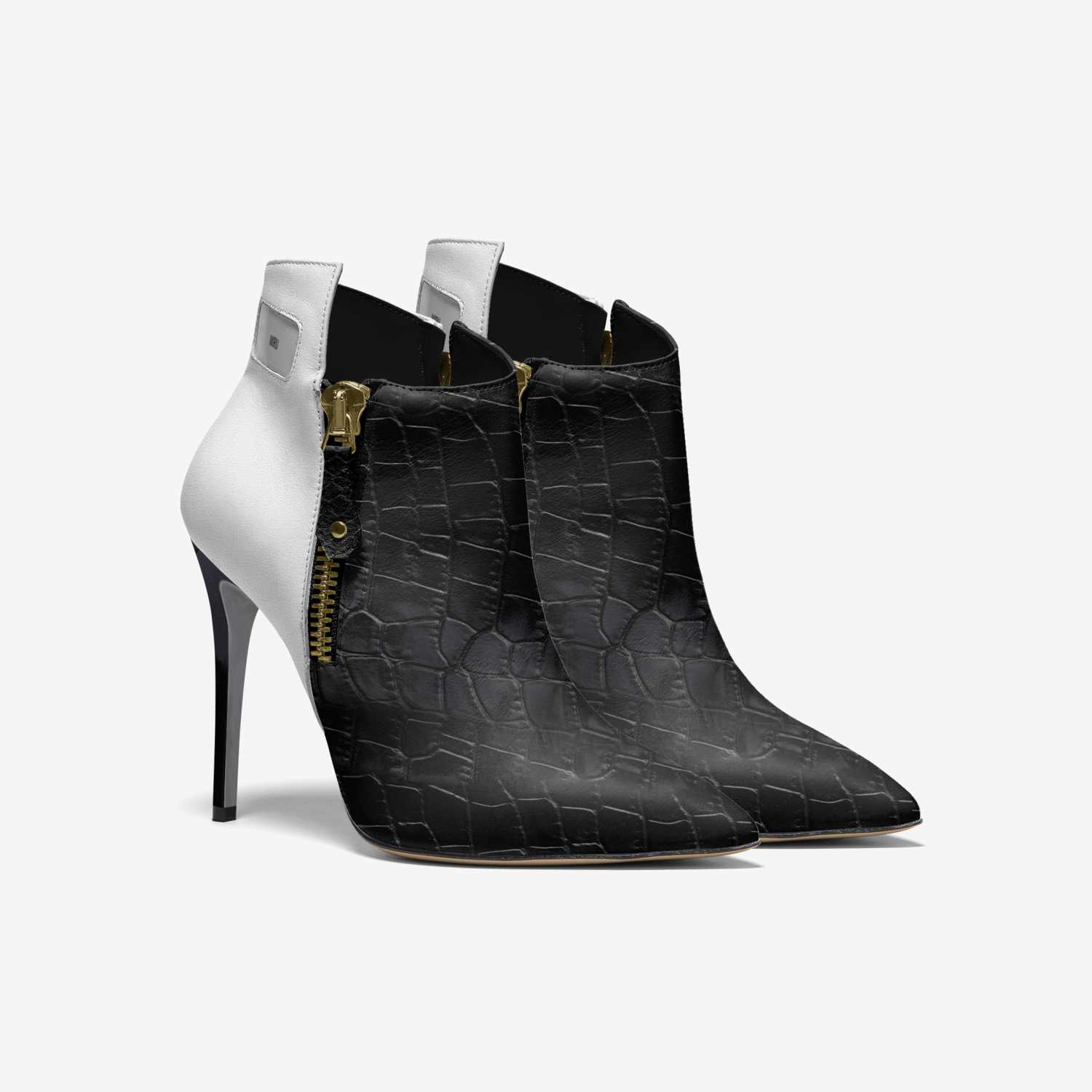 MIRU custom made in Italy shoes by Shawnkyle Thomas-brooks | Double view