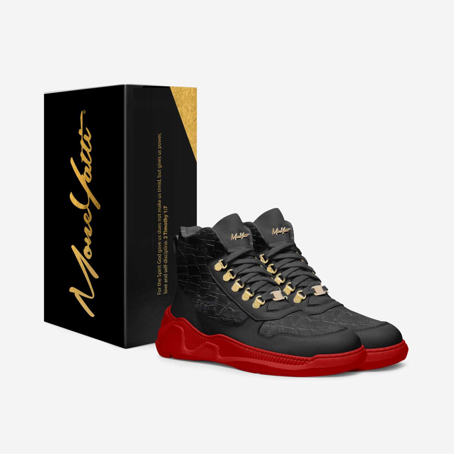 Moneyatti Traps301 custom made in Italy shoes by Moneyatti Brand | Box view