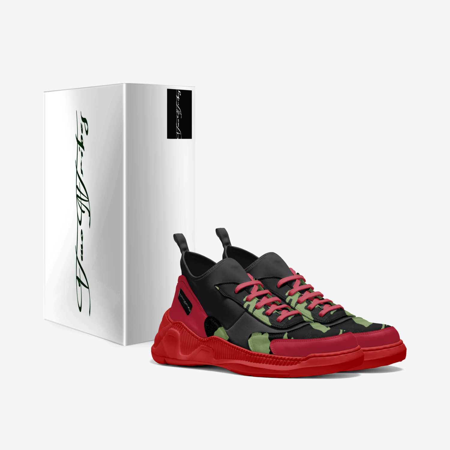 ALI's custom made in Italy shoes by Carl Gayton | Box view