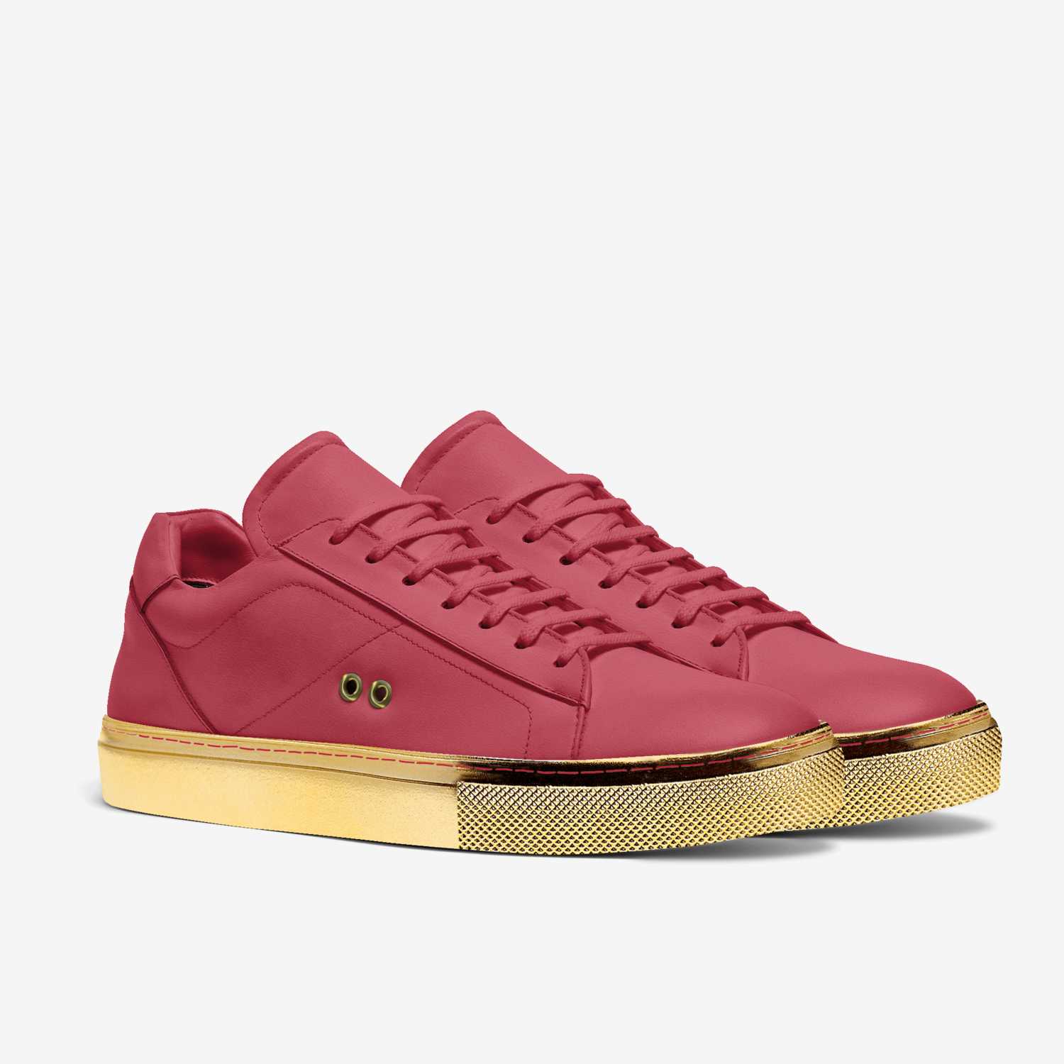 CRIMSON GOLD custom made in Italy shoes by JoËl MarcÜs | Double view