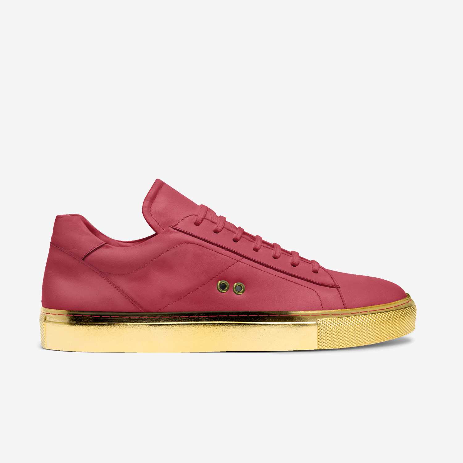 CRIMSON GOLD custom made in Italy shoes by JoËl MarcÜs | Side view